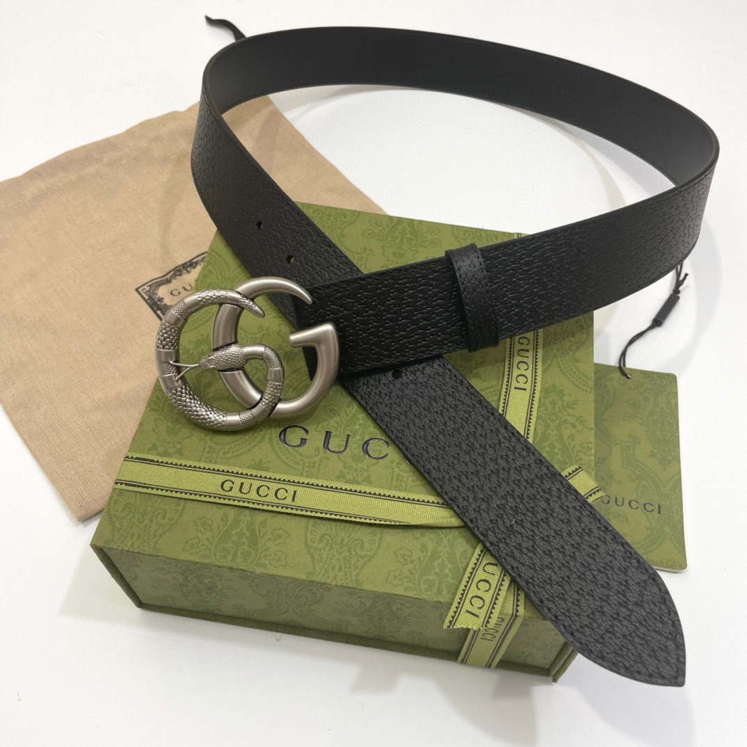 Gucci Basic Belt Cow Leather M