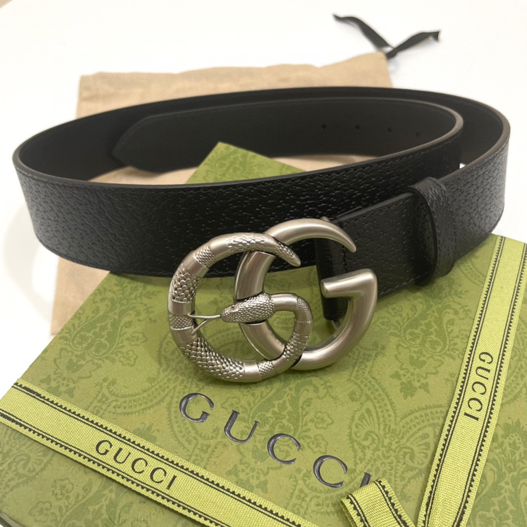 Gucci Basic Belt Cow Leather M