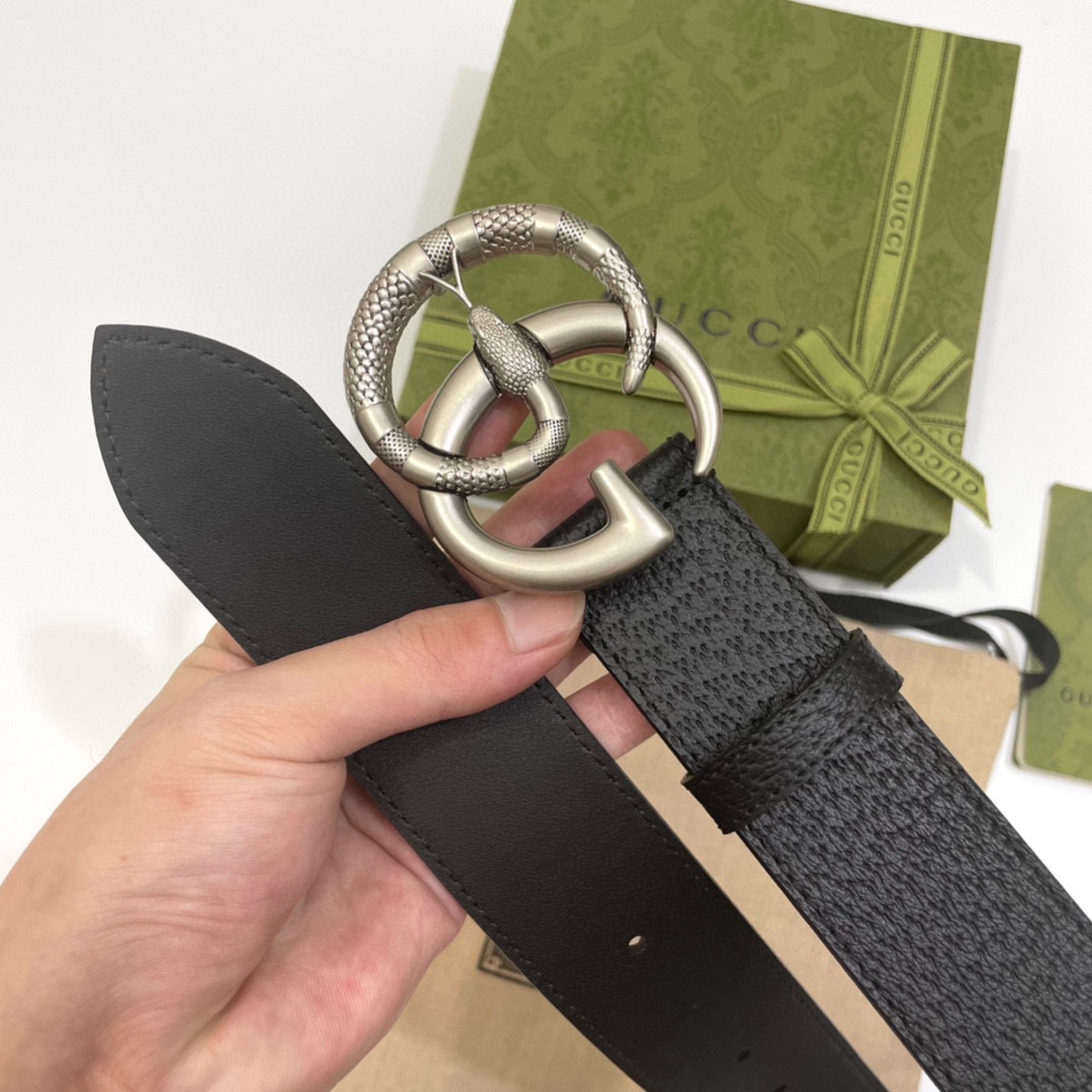 Gucci Basic Belt Cow Leather M