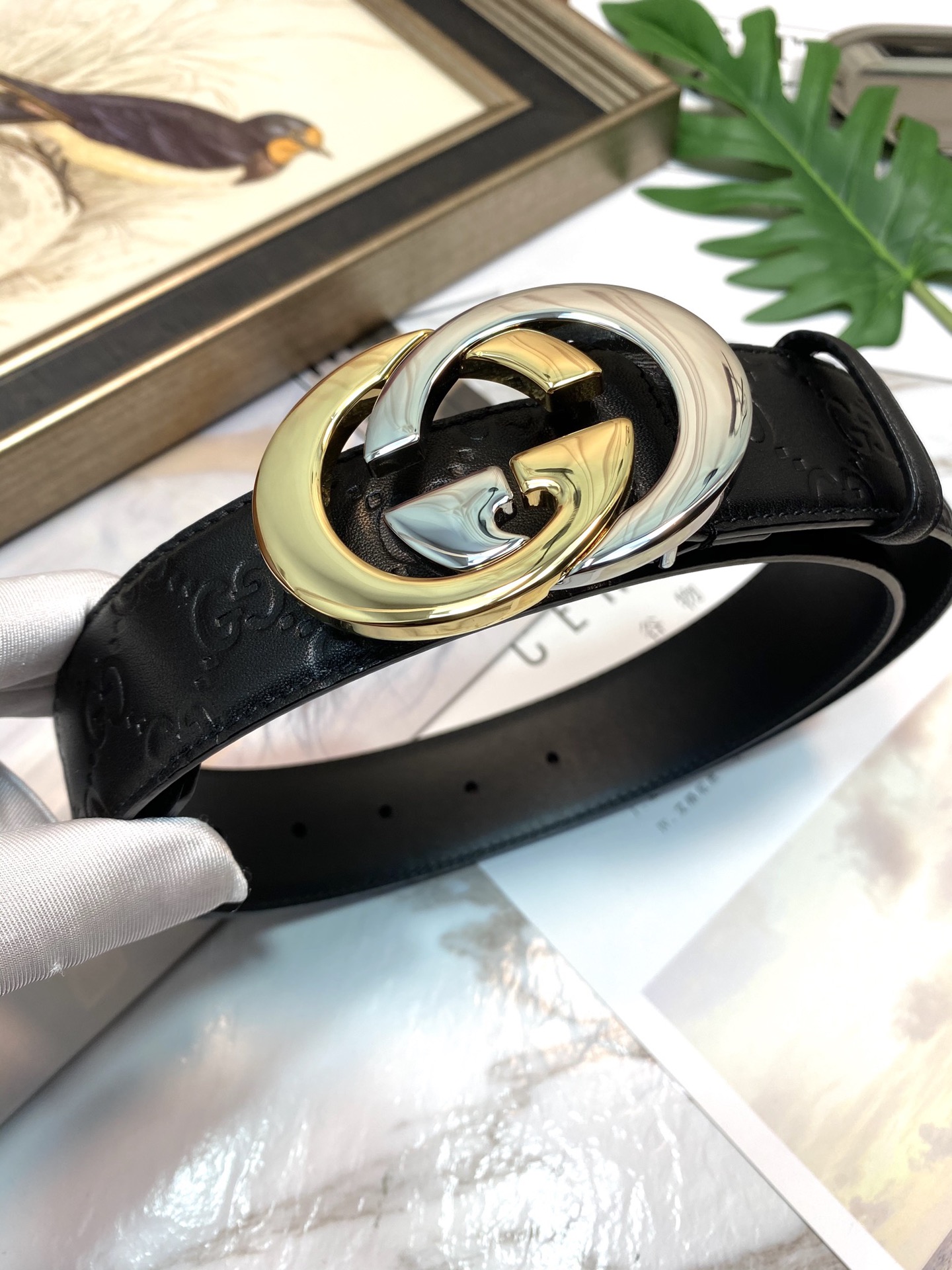 Gucci Basic Belt Top Grain Leather