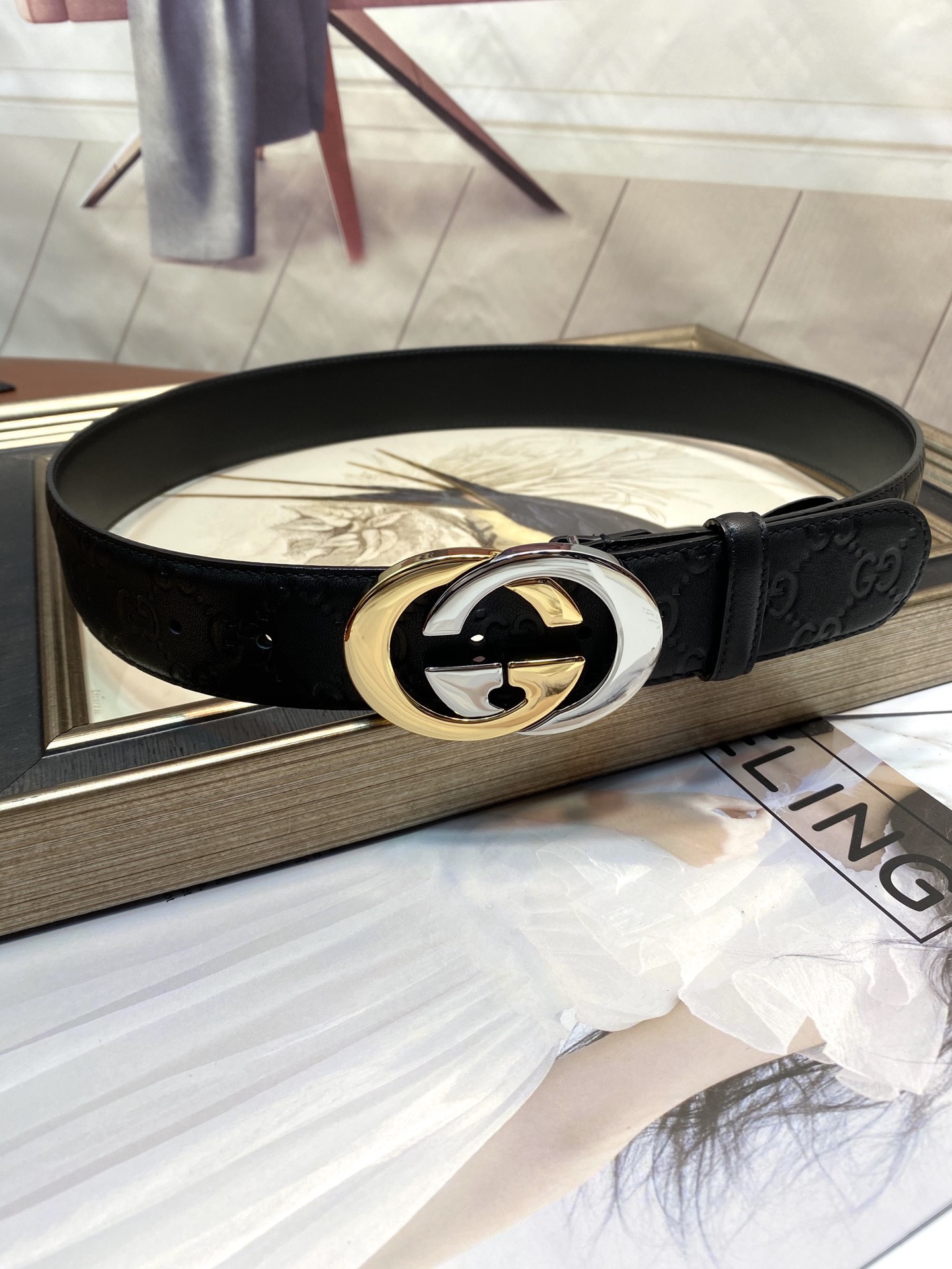 Gucci Basic Belt Top Grain Leather