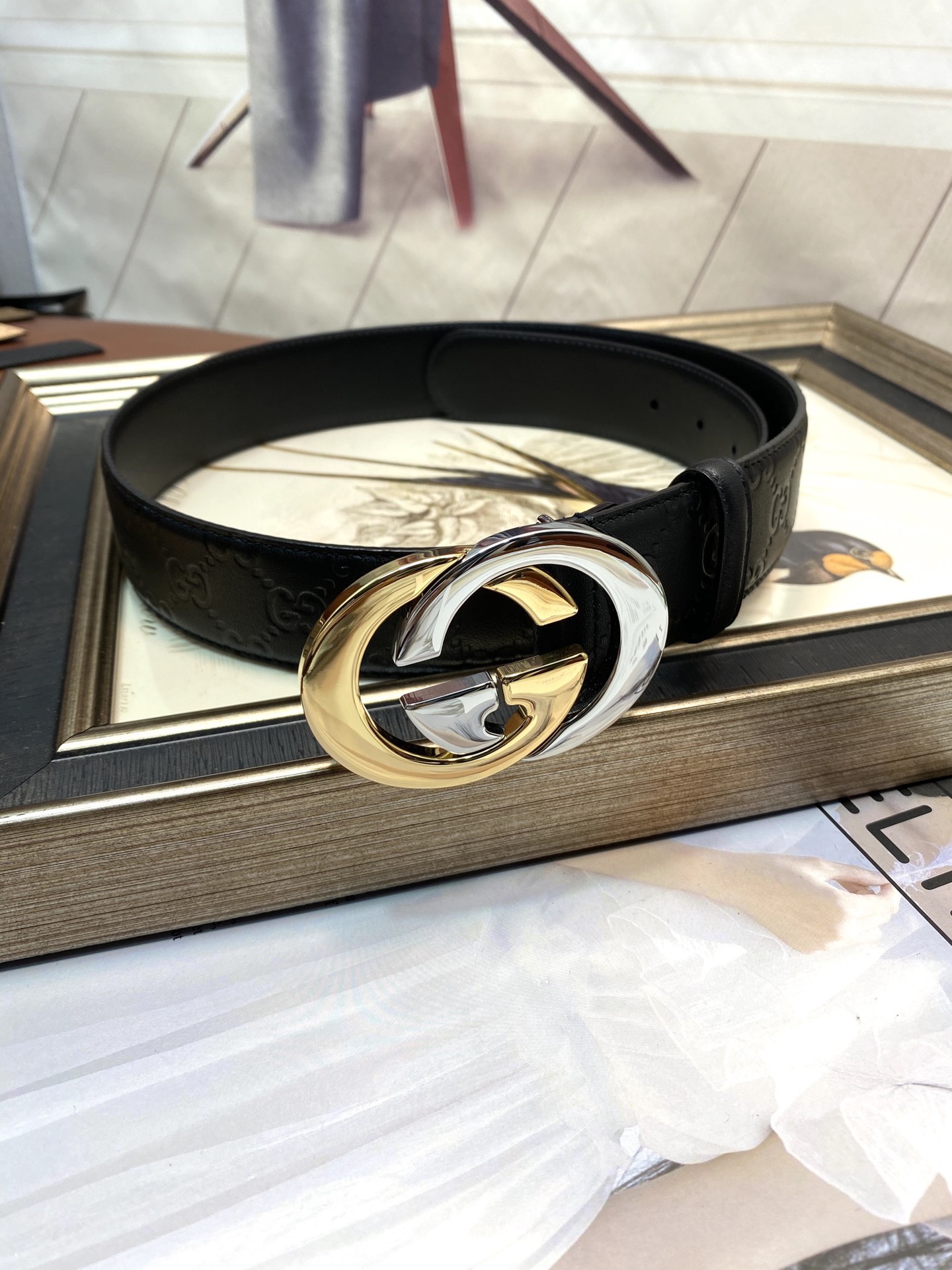 Gucci Basic Belt Top Grain Leather