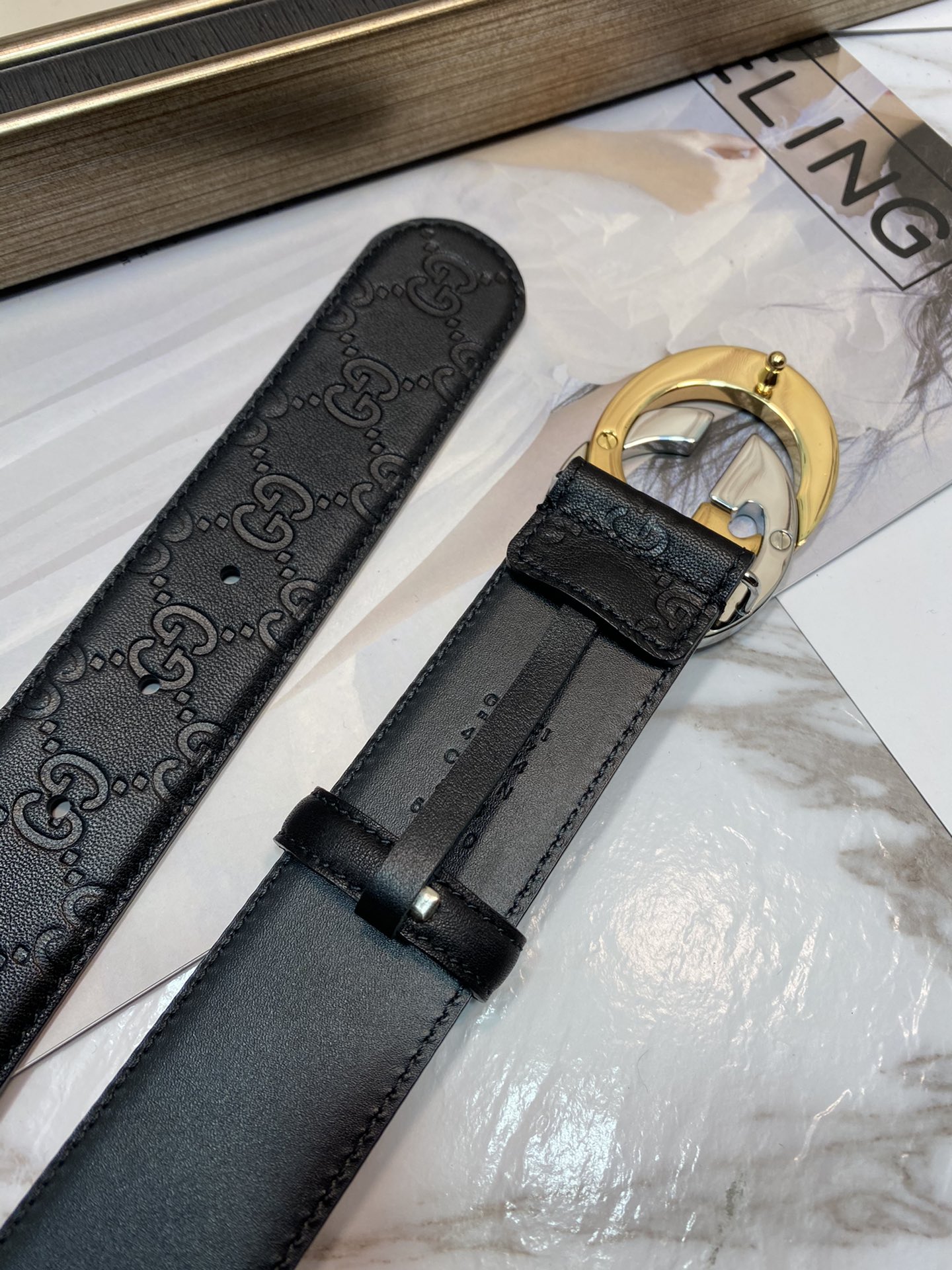 Gucci Basic Belt Top Grain Leather