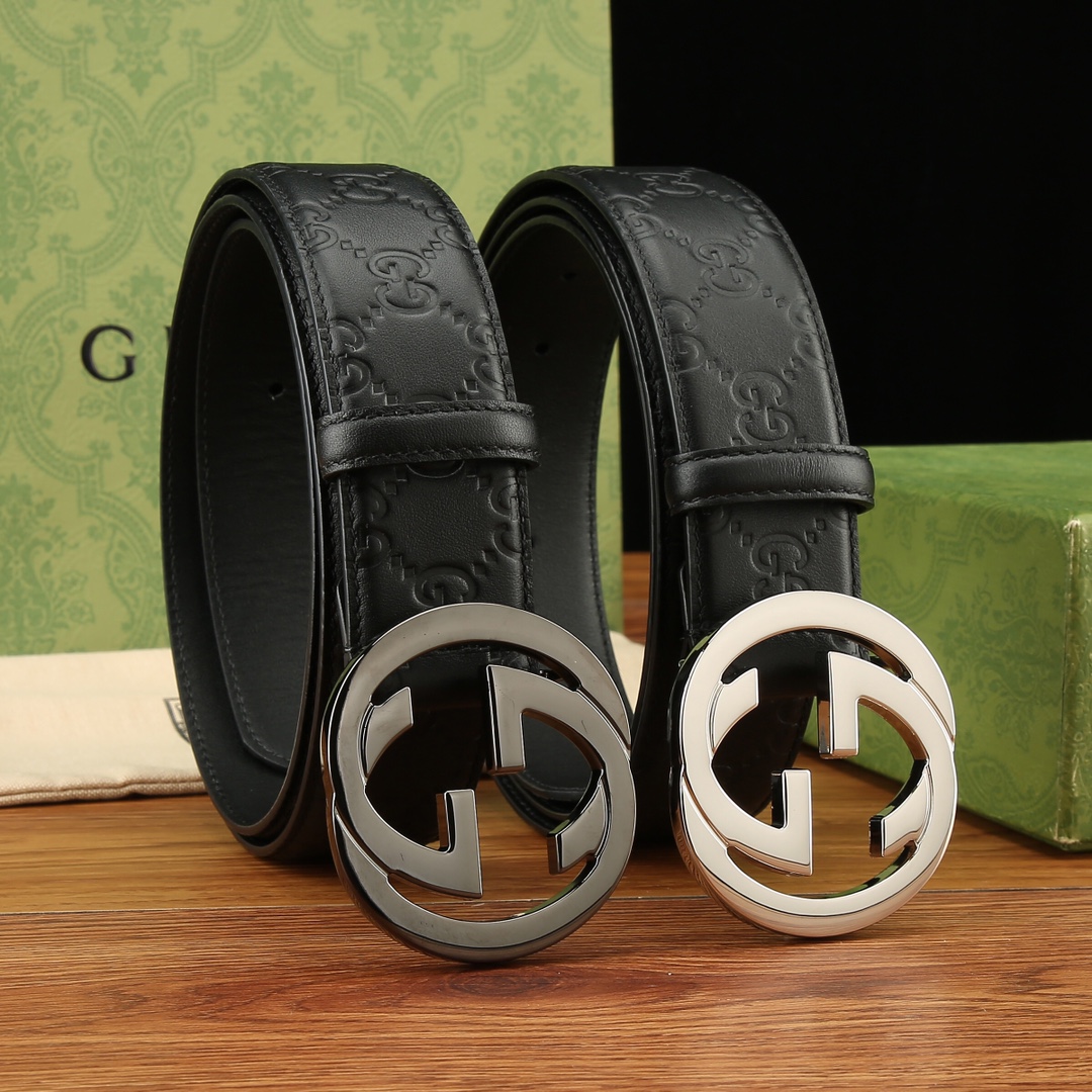 Gucci Basic Belt Top Grain Leather