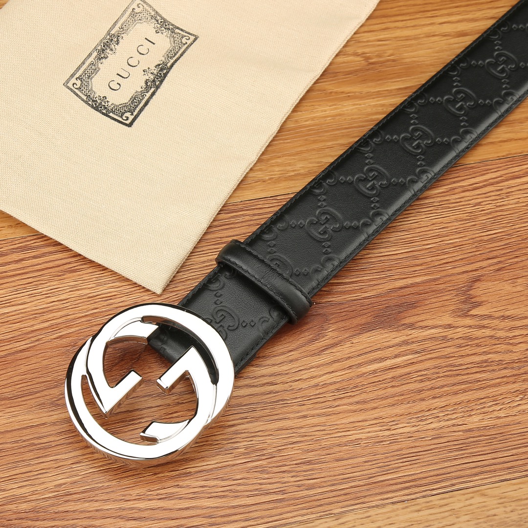 Gucci Basic Belt Top Grain Leather