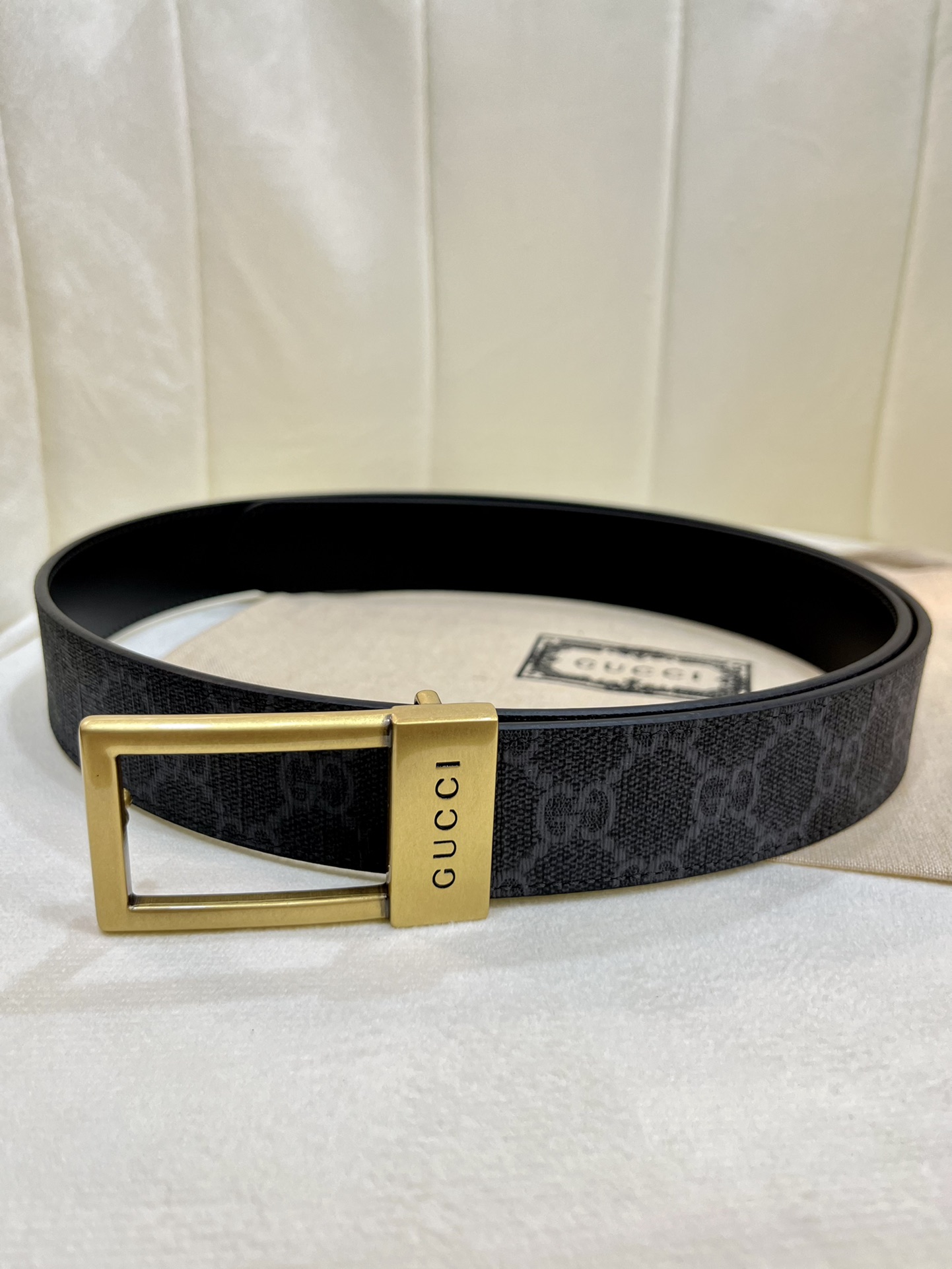 Gucci Basic Belt Top Grain Leather M