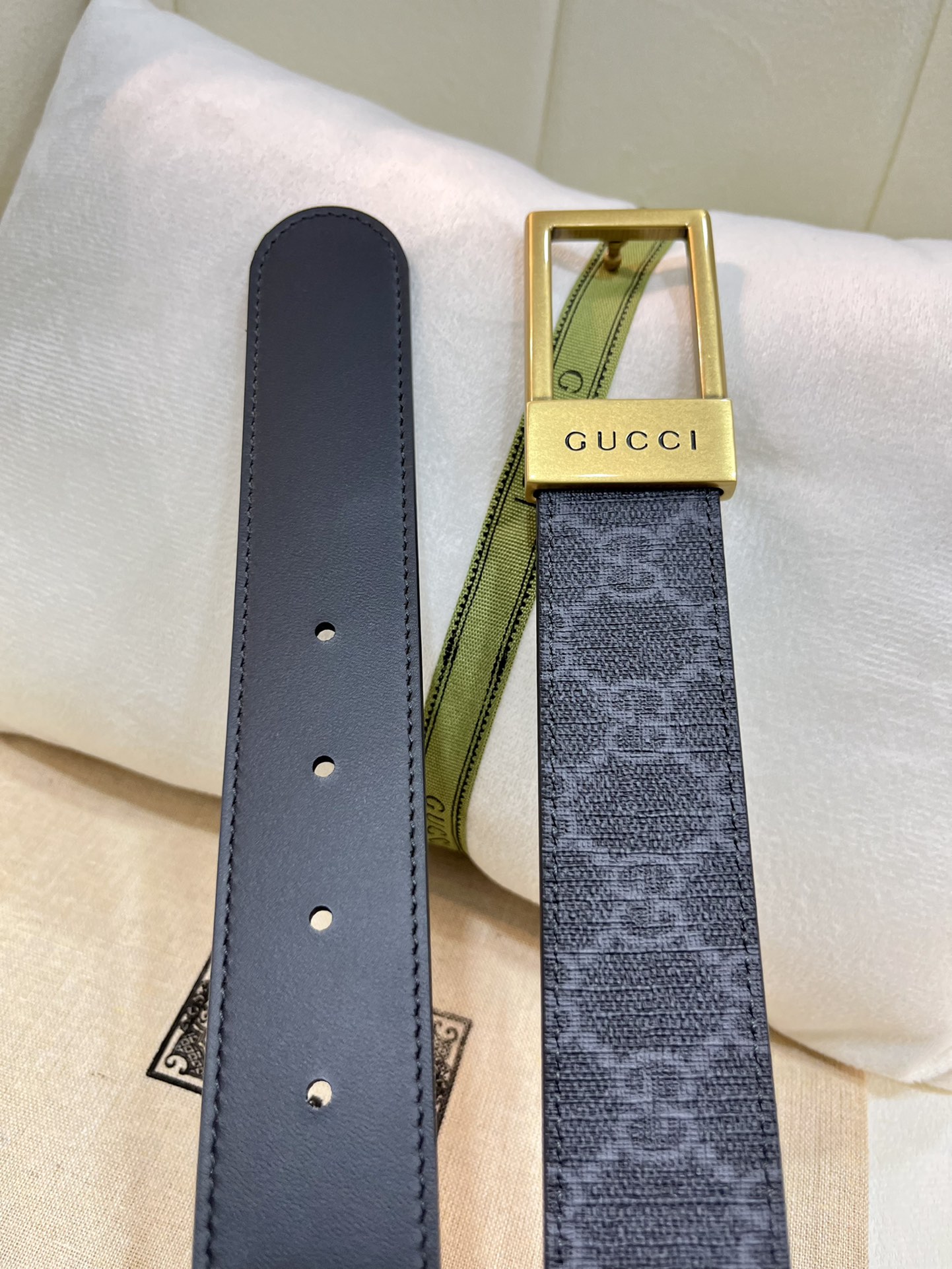 Gucci Basic Belt Top Grain Leather M