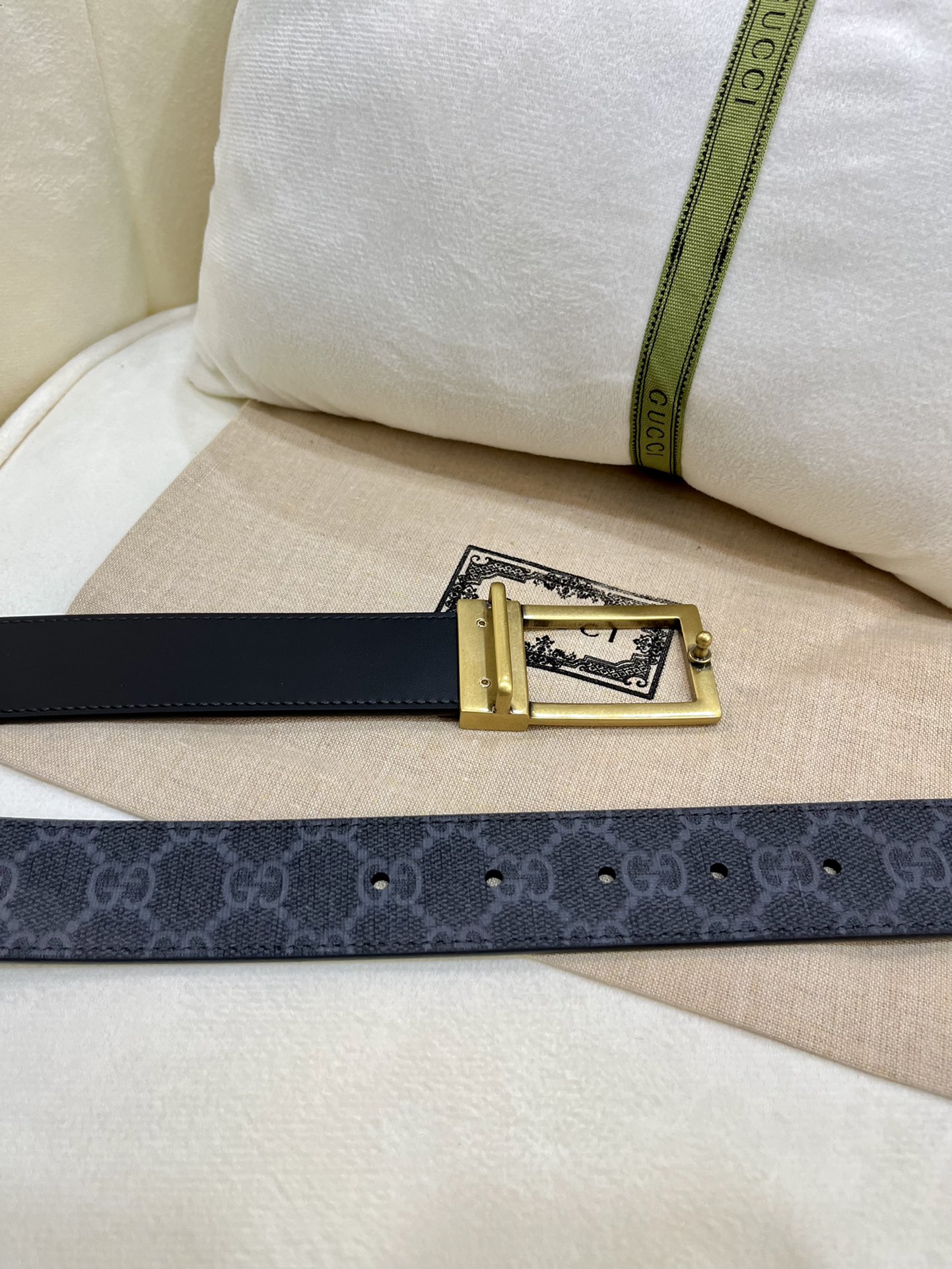 Gucci Basic Belt Top Grain Leather M