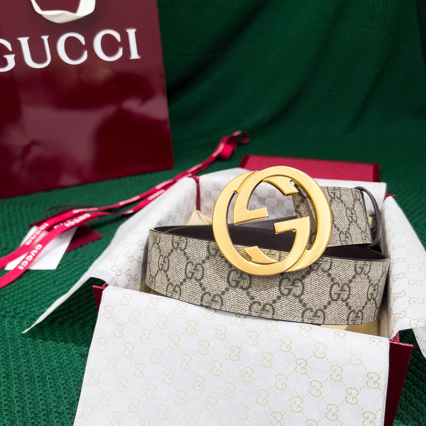 Gucci Male Basic Belt 38mm