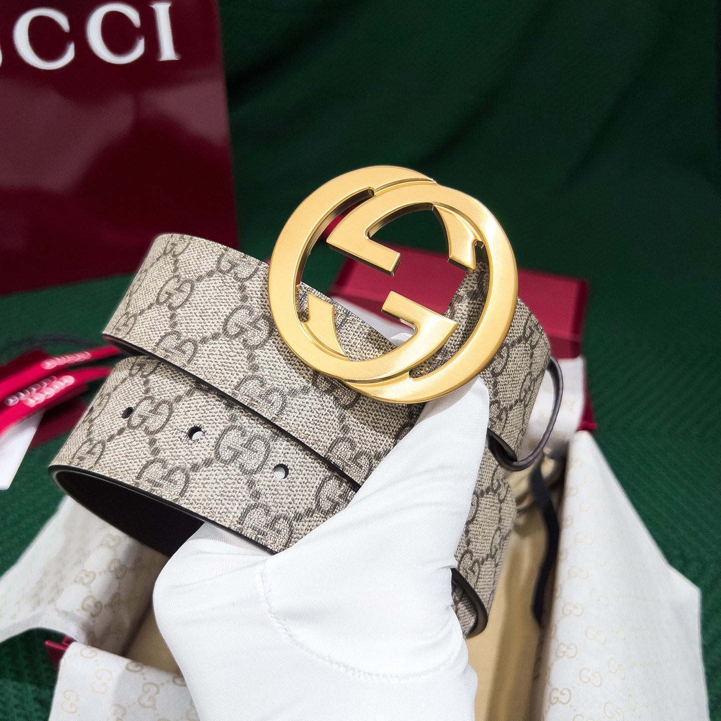 Gucci Male Basic Belt 38mm