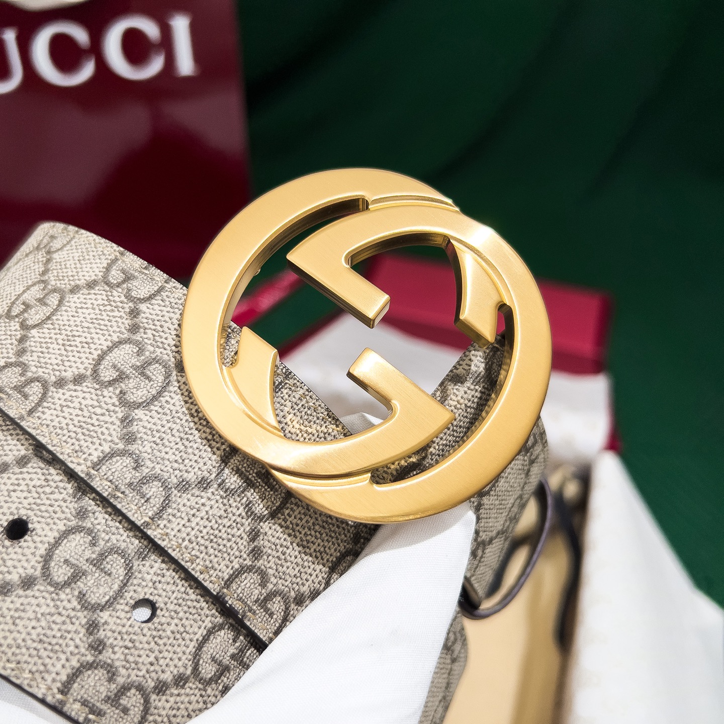 Gucci Male Basic Belt 38mm