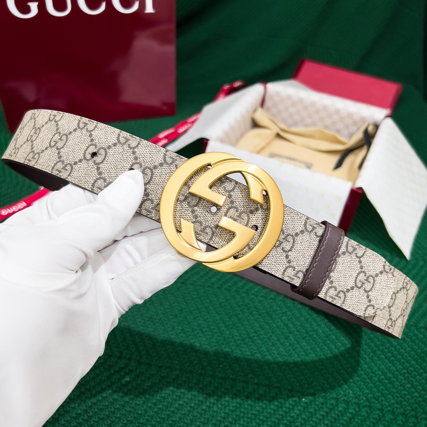 Gucci Male Basic Belt 38mm