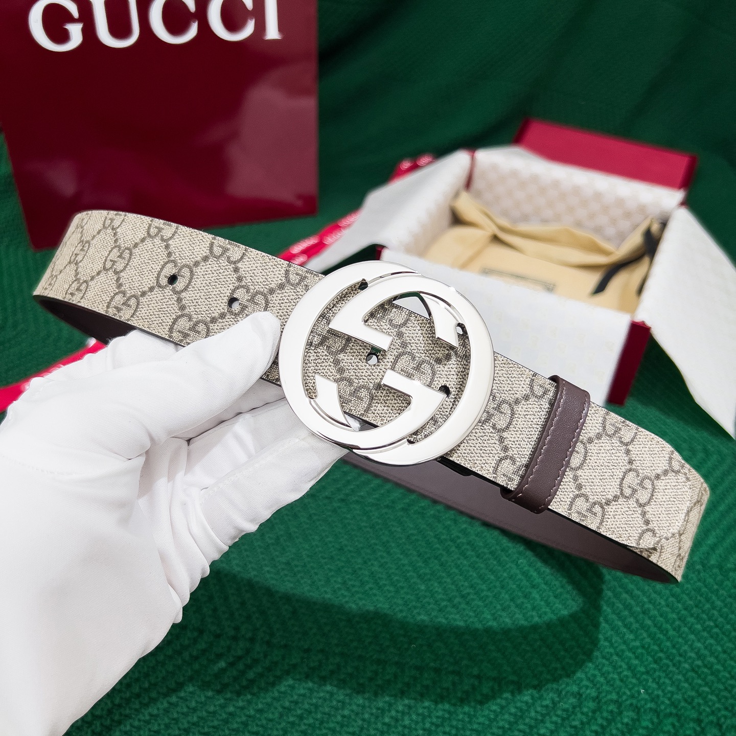 Gucci Male Basic Belt 38mm