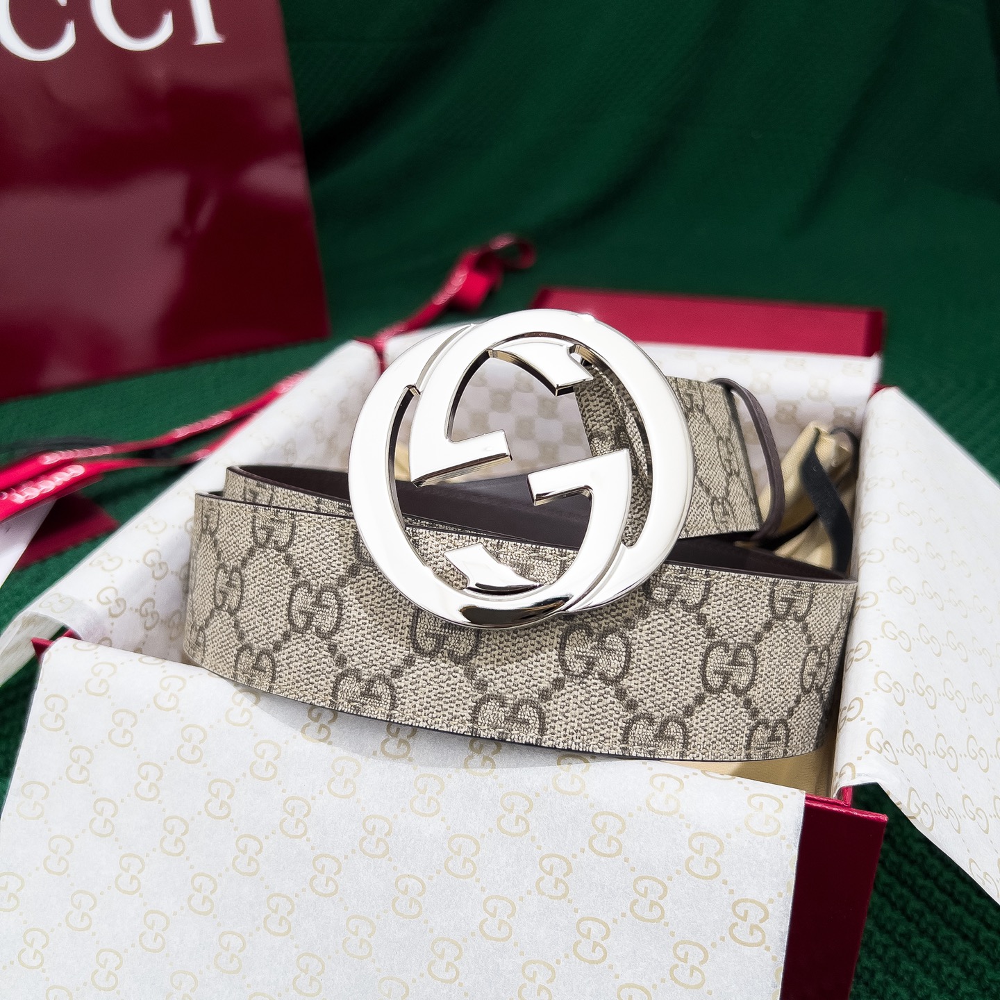 Gucci Male Basic Belt 38mm