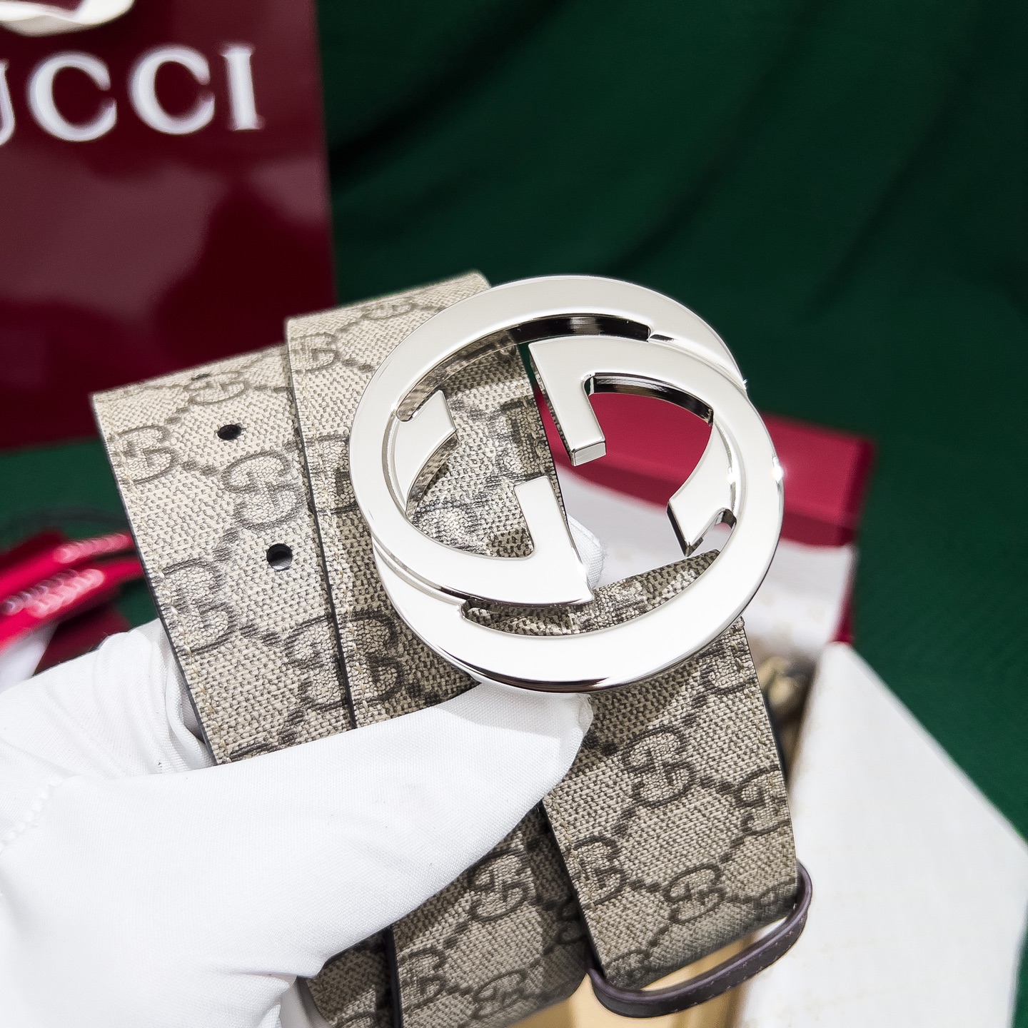 Gucci Male Basic Belt 38mm