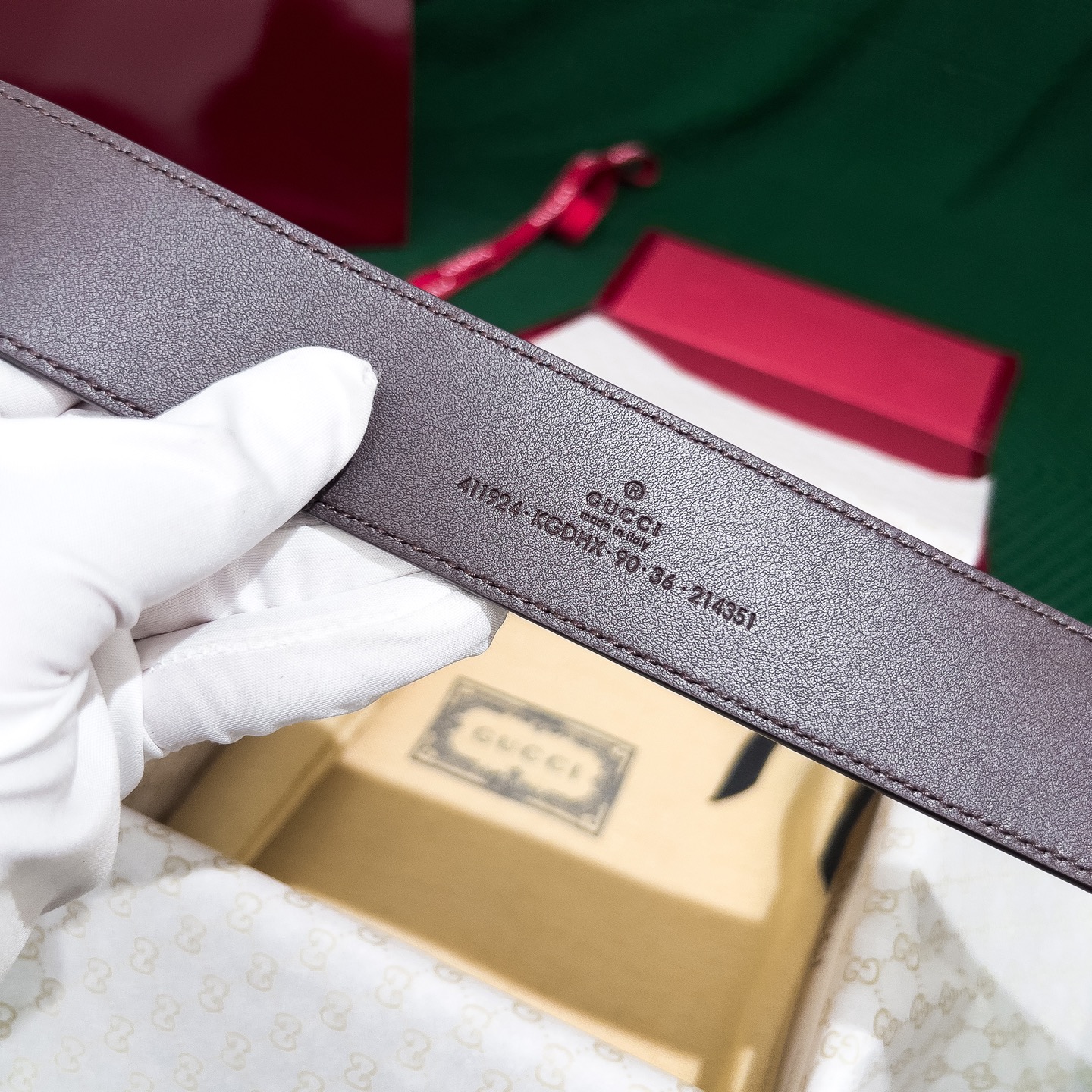 Gucci Male Basic Belt 38mm