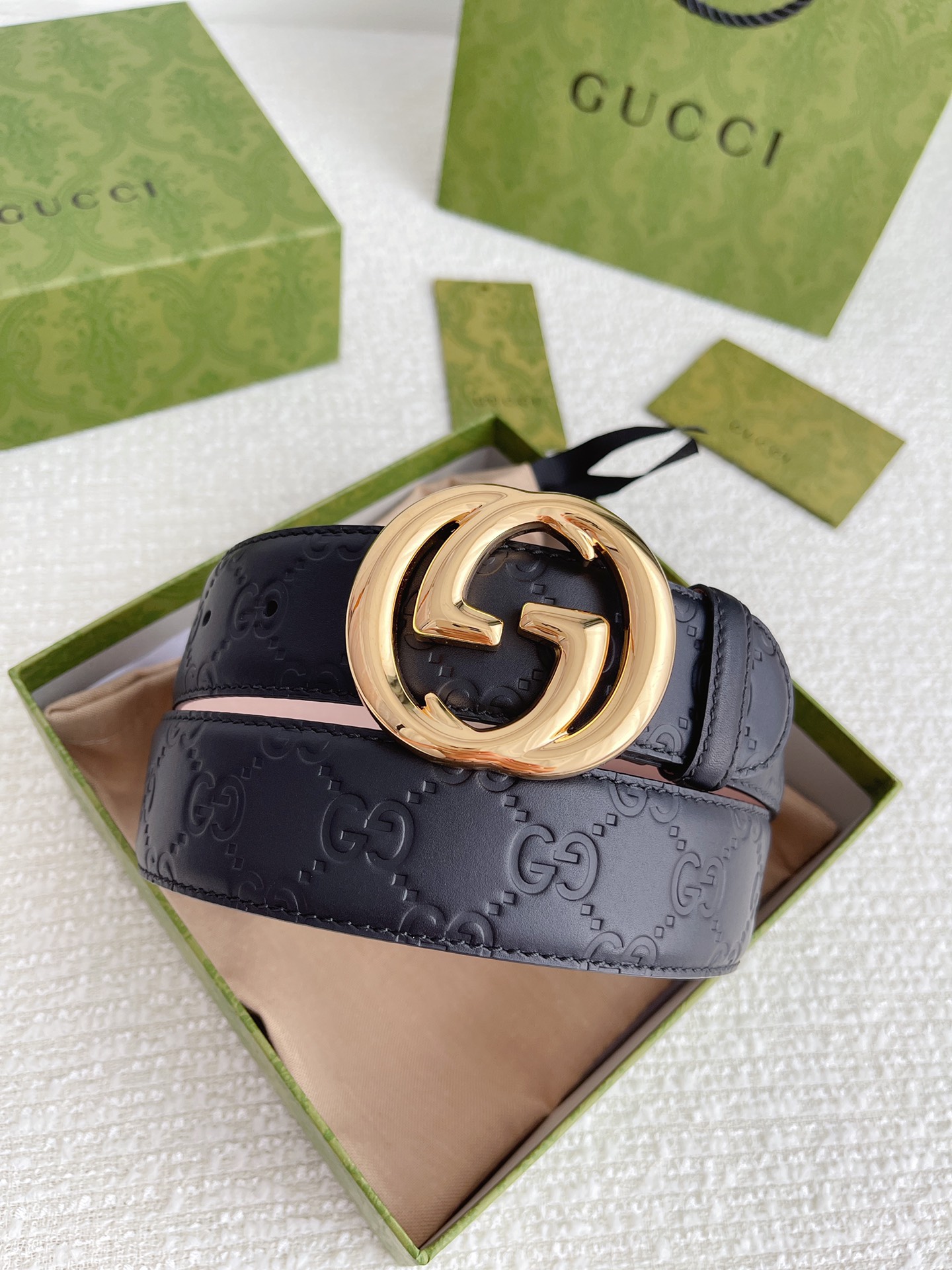 Gucci Male Basic Belt Cow Leather M