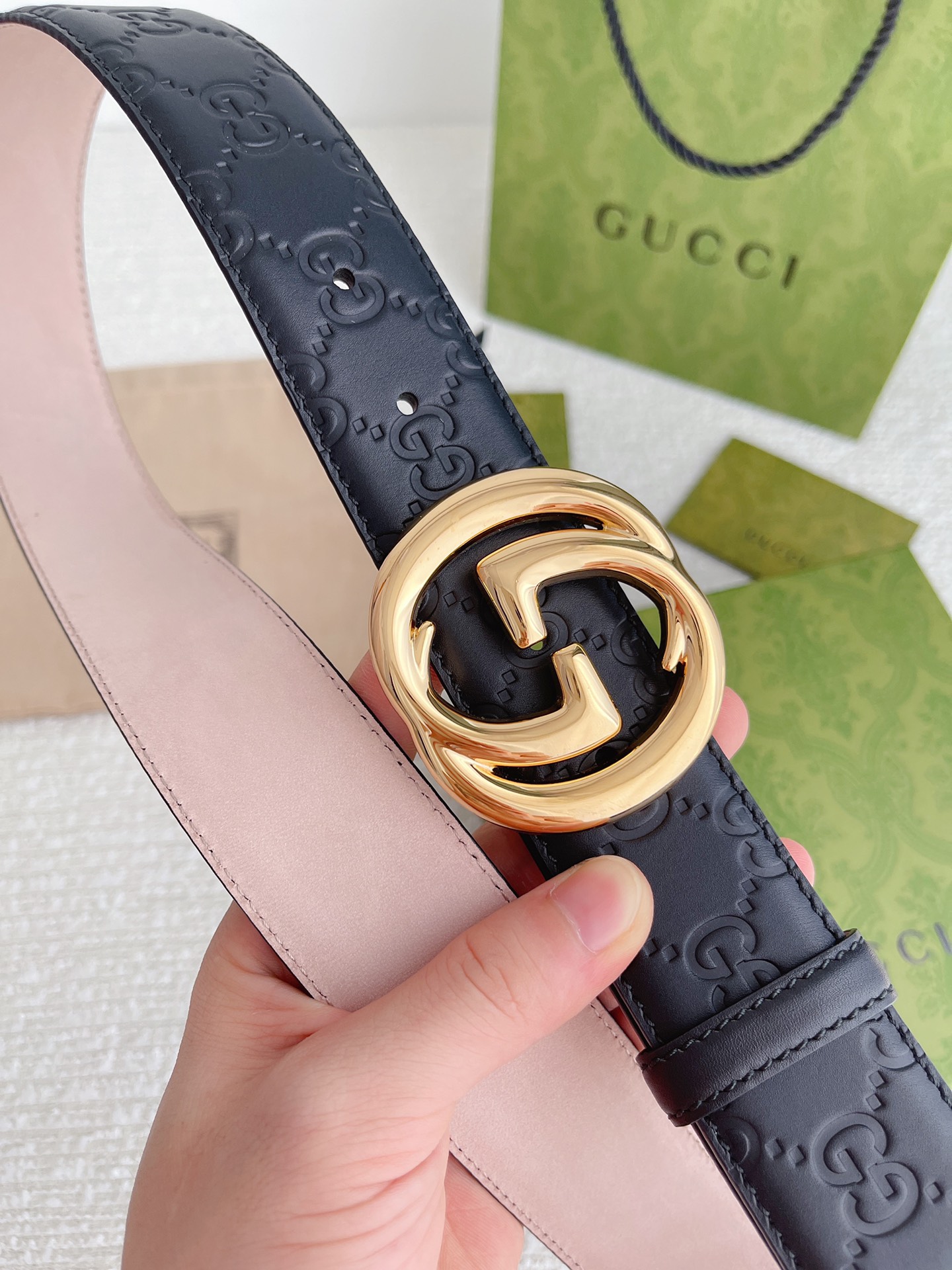 Gucci Male Basic Belt Cow Leather M