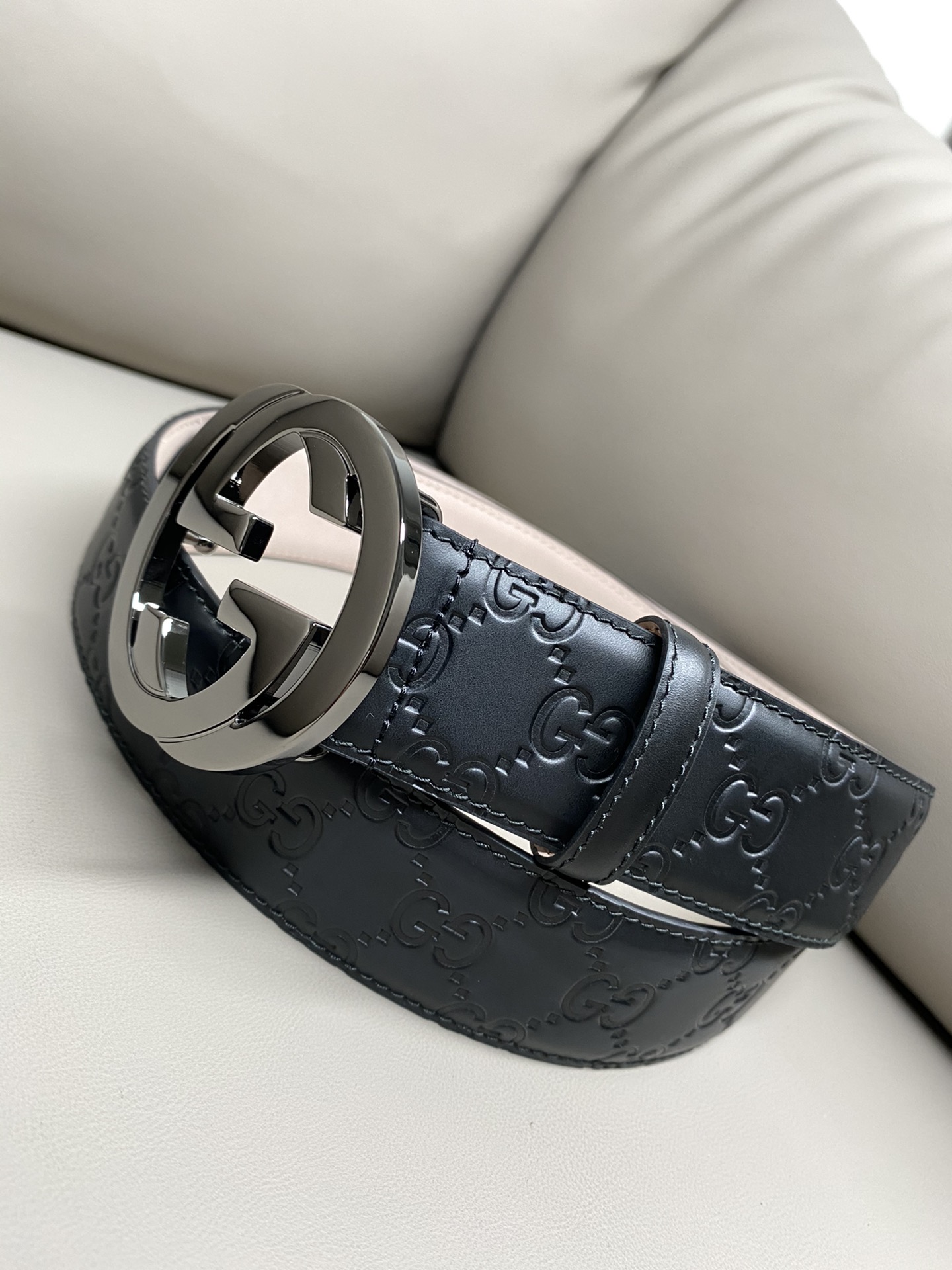 Gucci Male Basic Belt Cow Leather