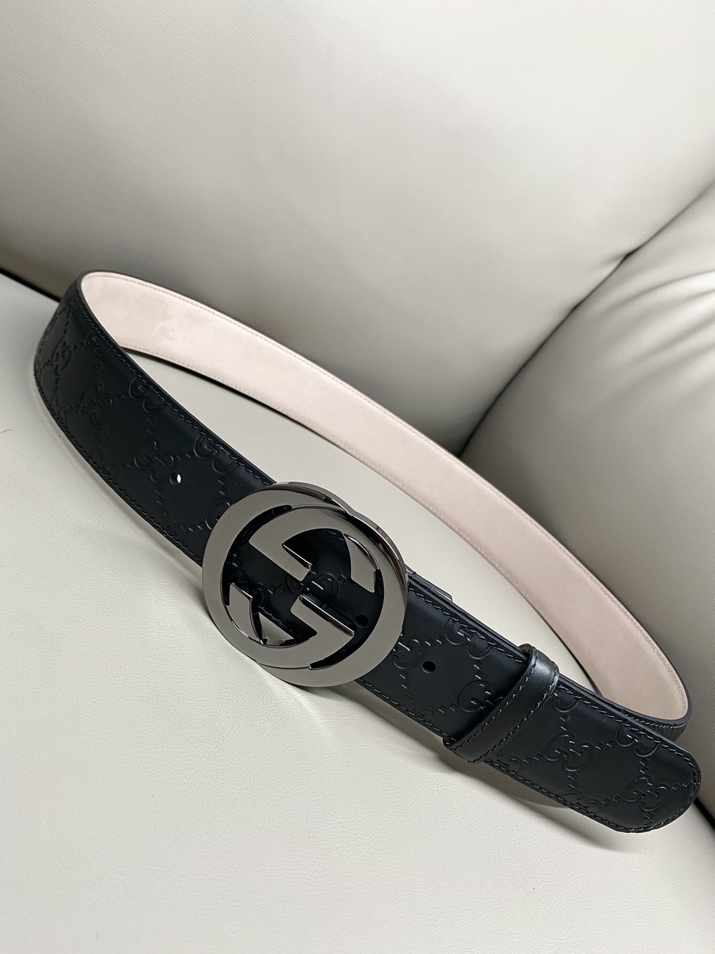 Gucci Male Basic Belt Cow Leather