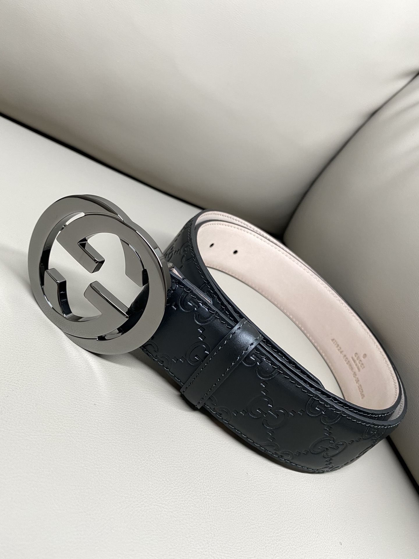 Gucci Male Basic Belt Cow Leather