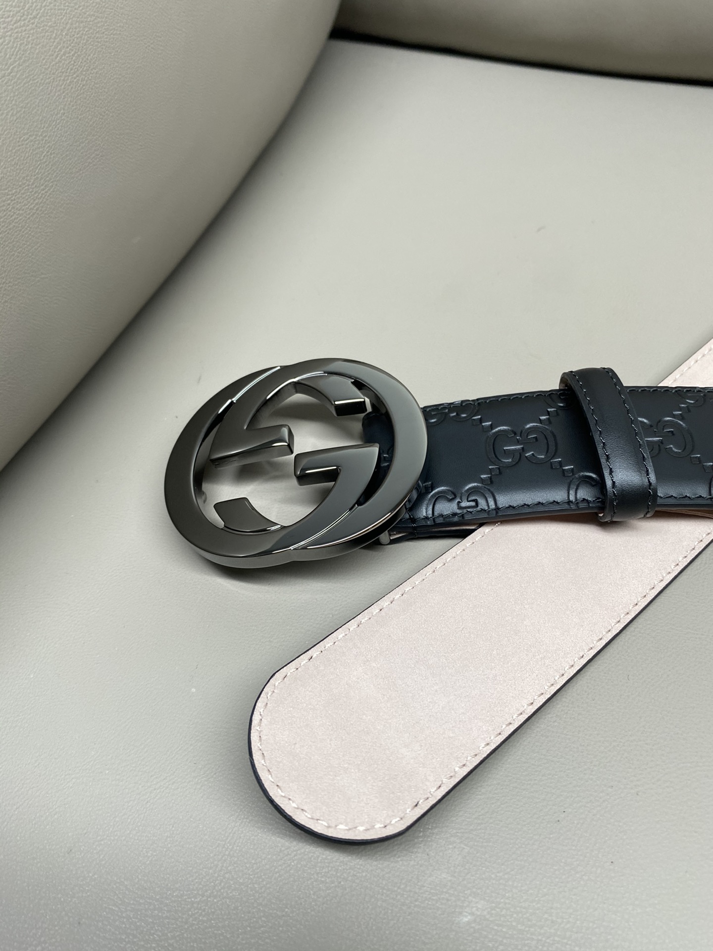 Gucci Male Basic Belt Cow Leather