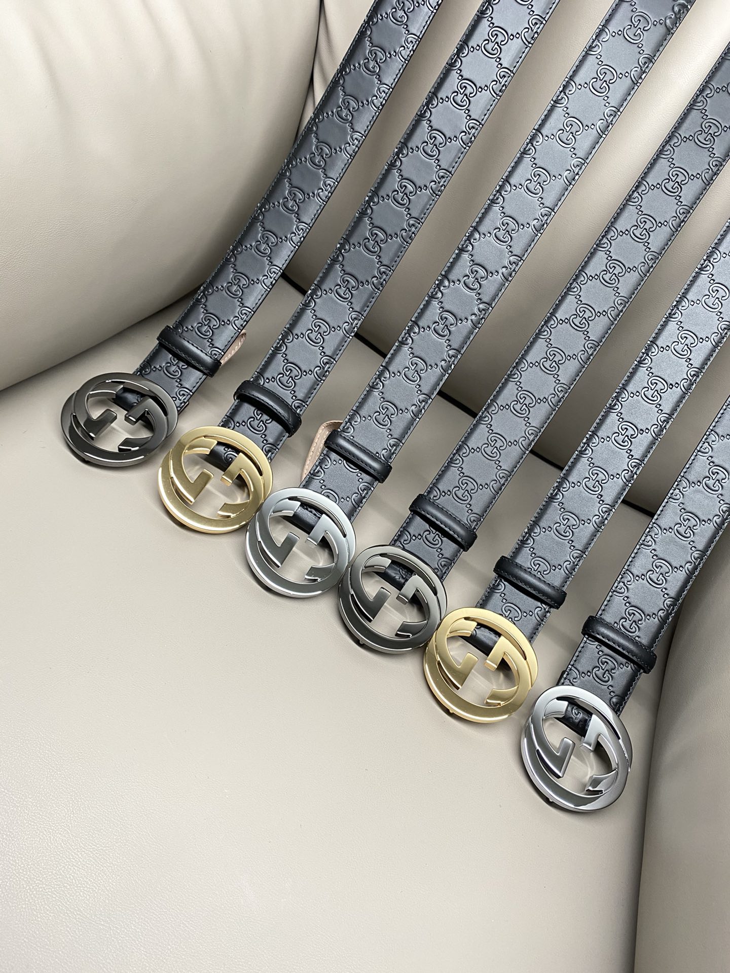 Gucci Male Basic Belt Cow Leather