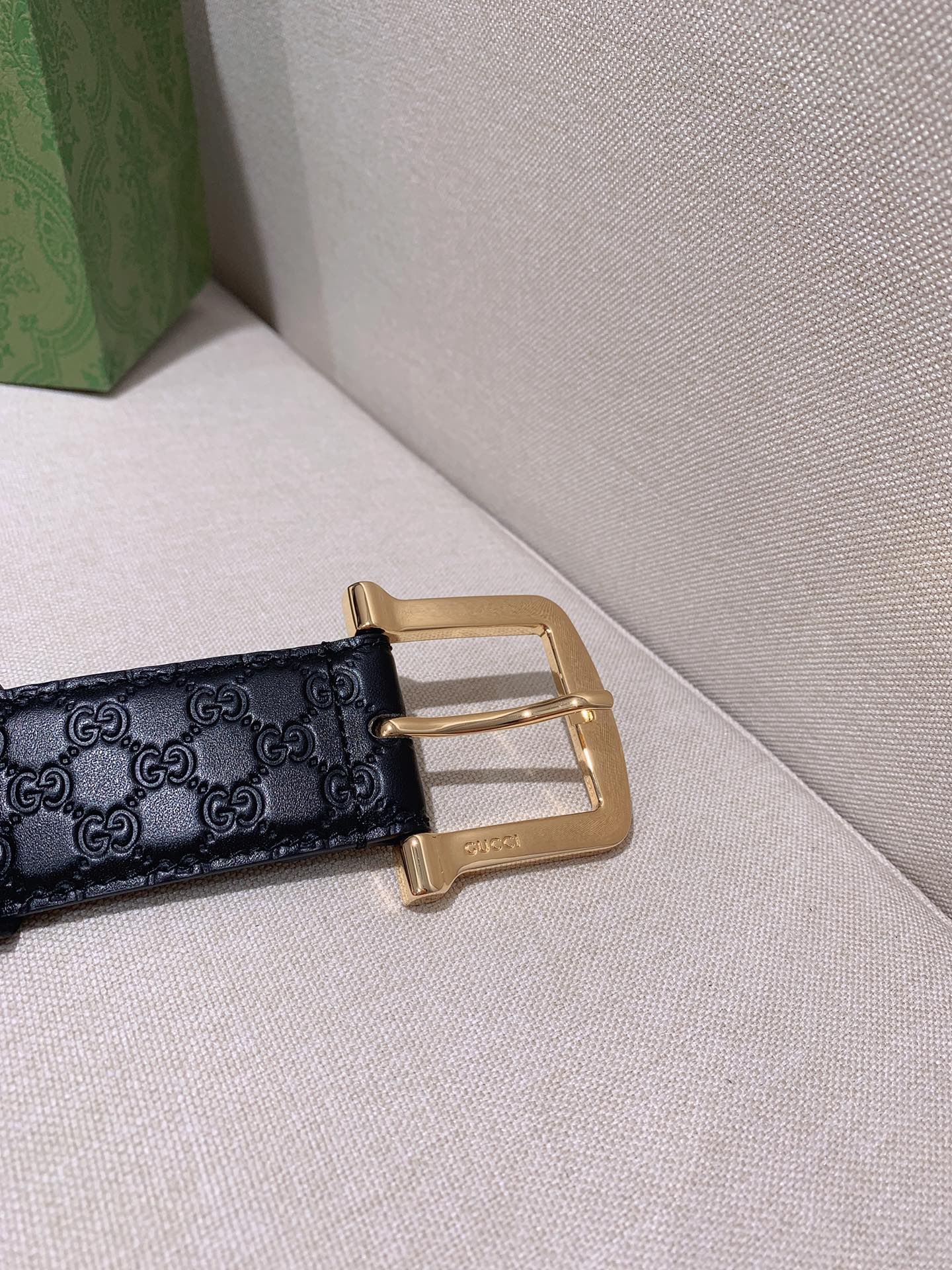 Gucci Male Basic Belt Cow Leather