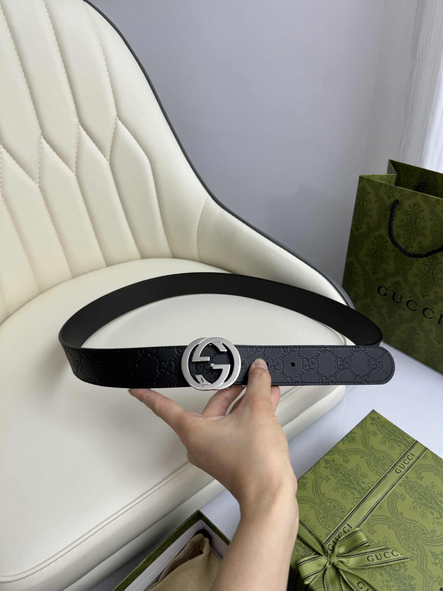 Gucci Male Basic Belt M