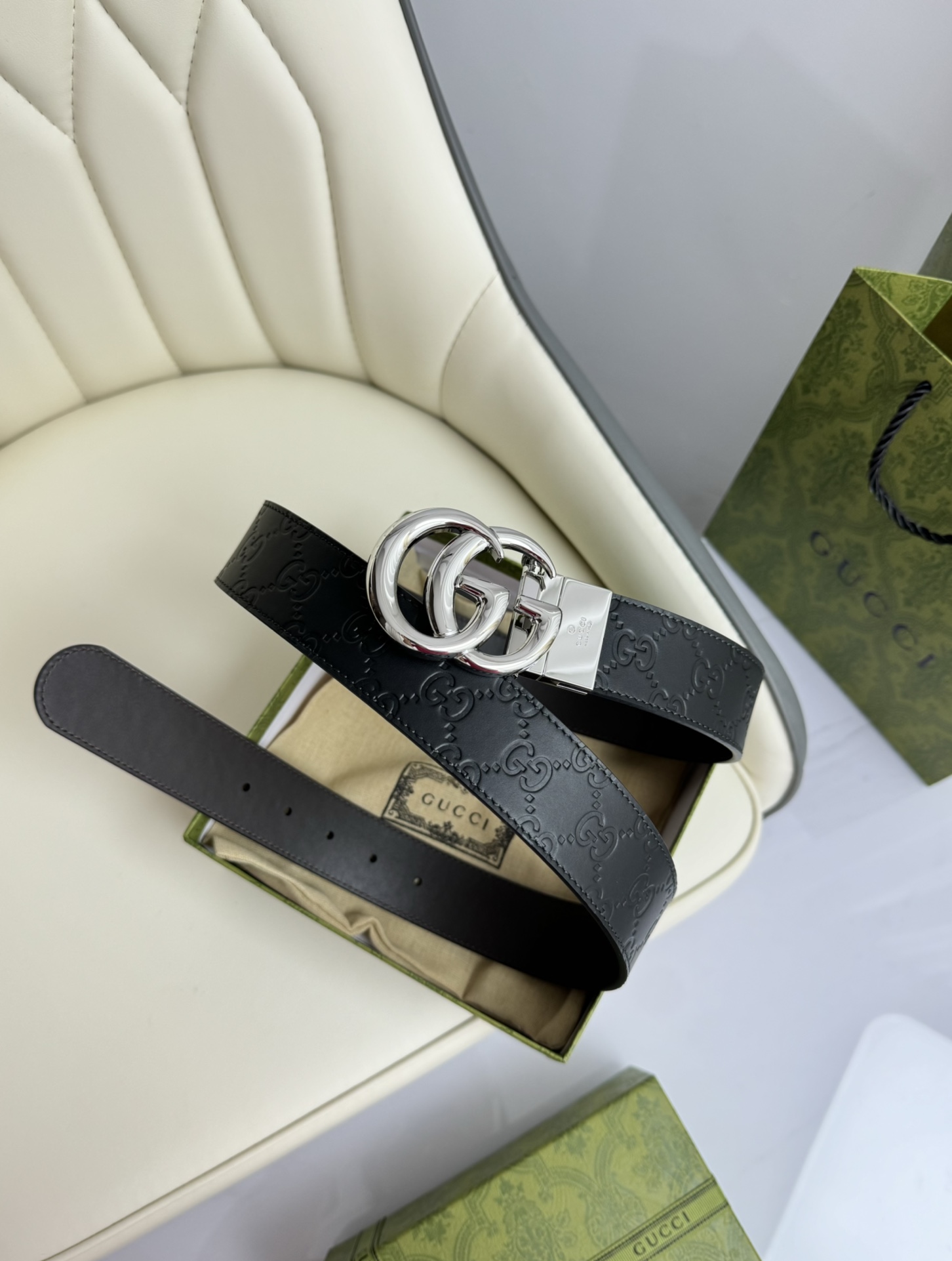 Gucci Male Basic Belt M