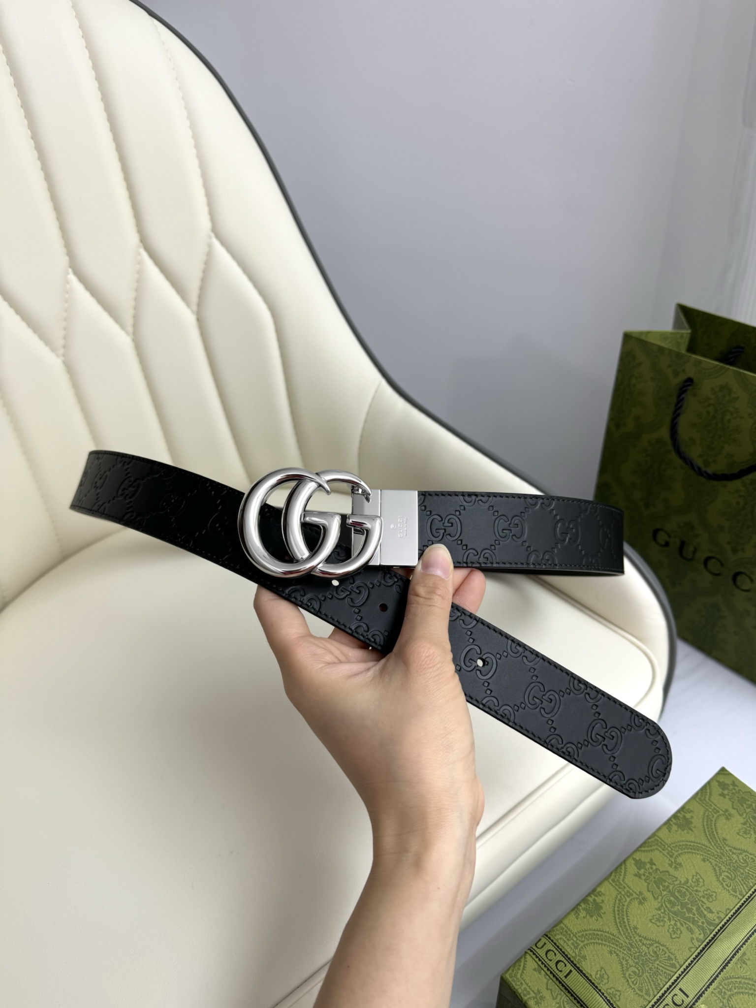 Gucci Male Basic Belt M