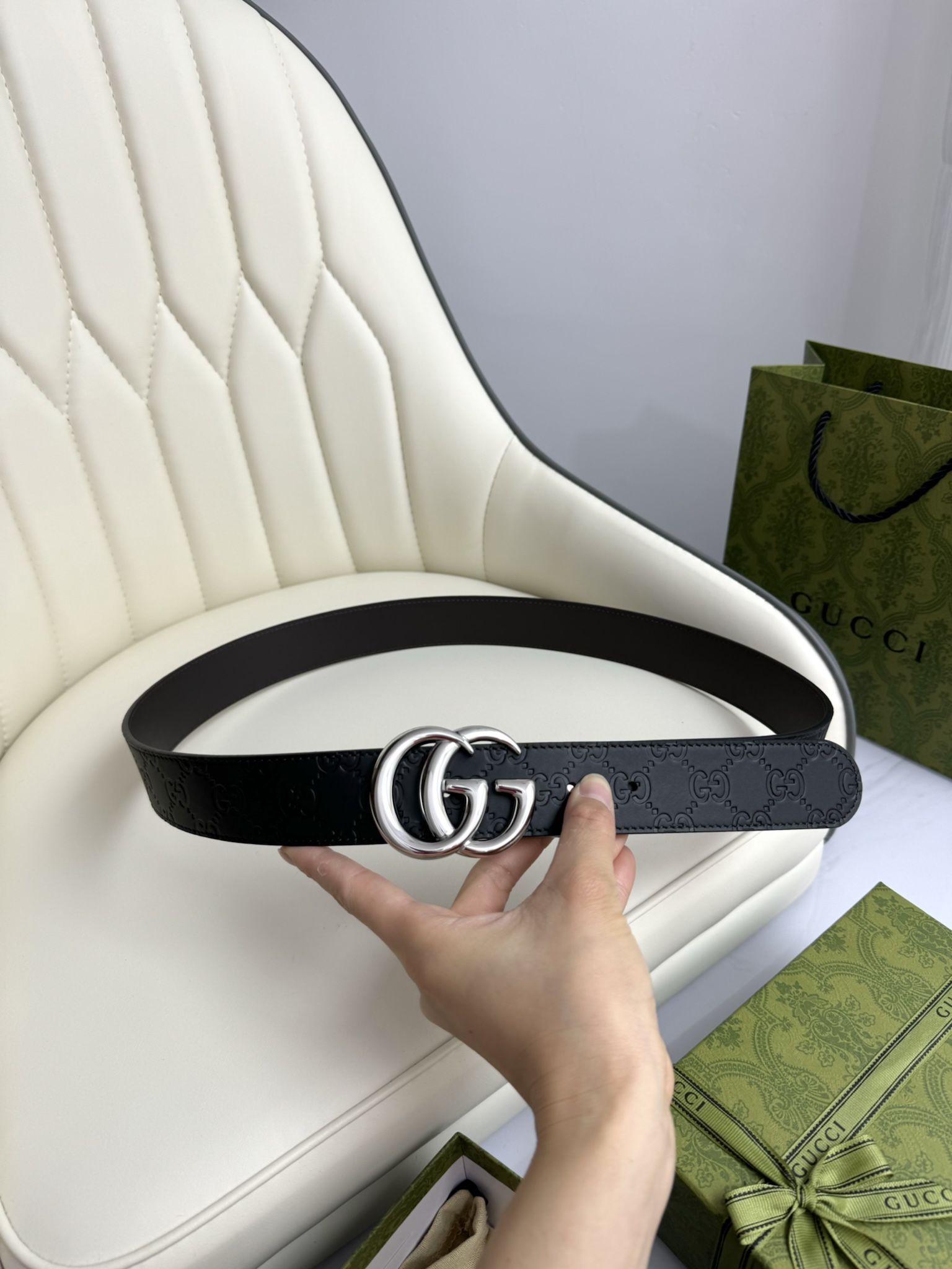 Gucci Male Basic Belt M