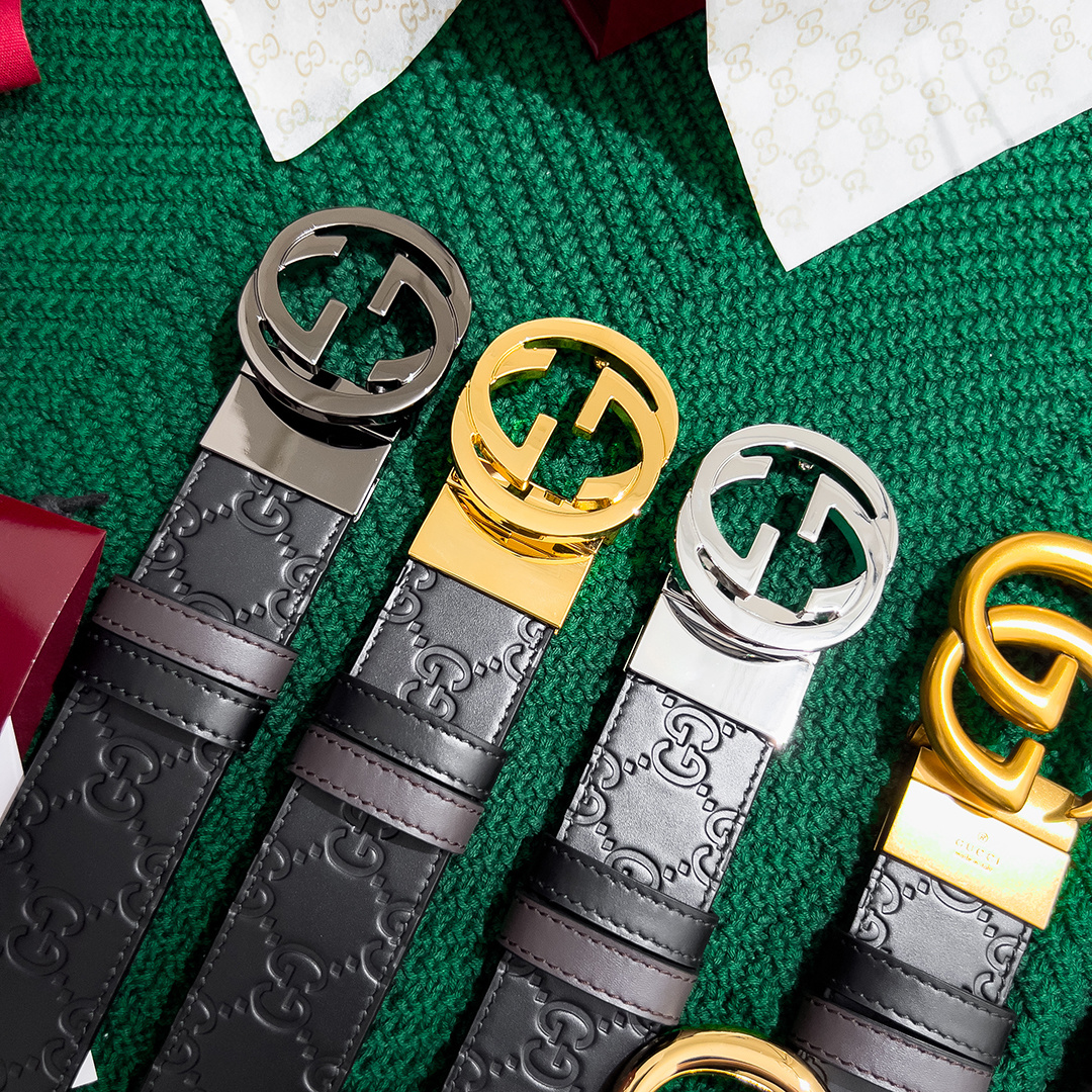 Gucci Basic Belt Cow Leather 125cm-m