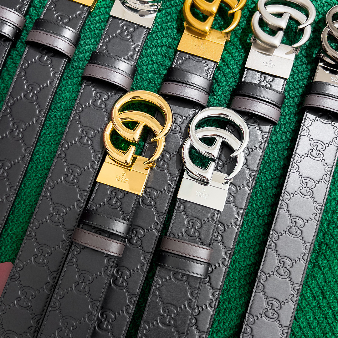 Gucci Basic Belt Cow Leather 125cm-m