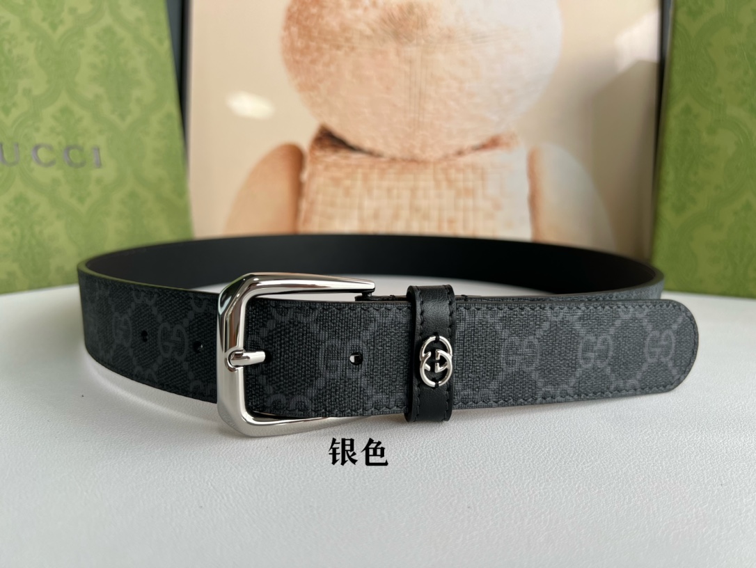 Gucci Male Basic Belt Canvas S-m