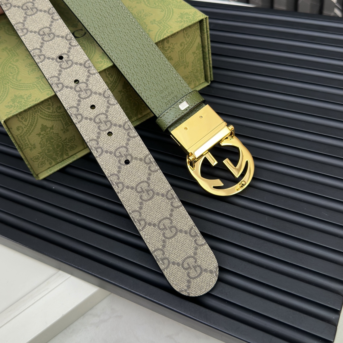 Gucci Basic Belt Canvas S-m