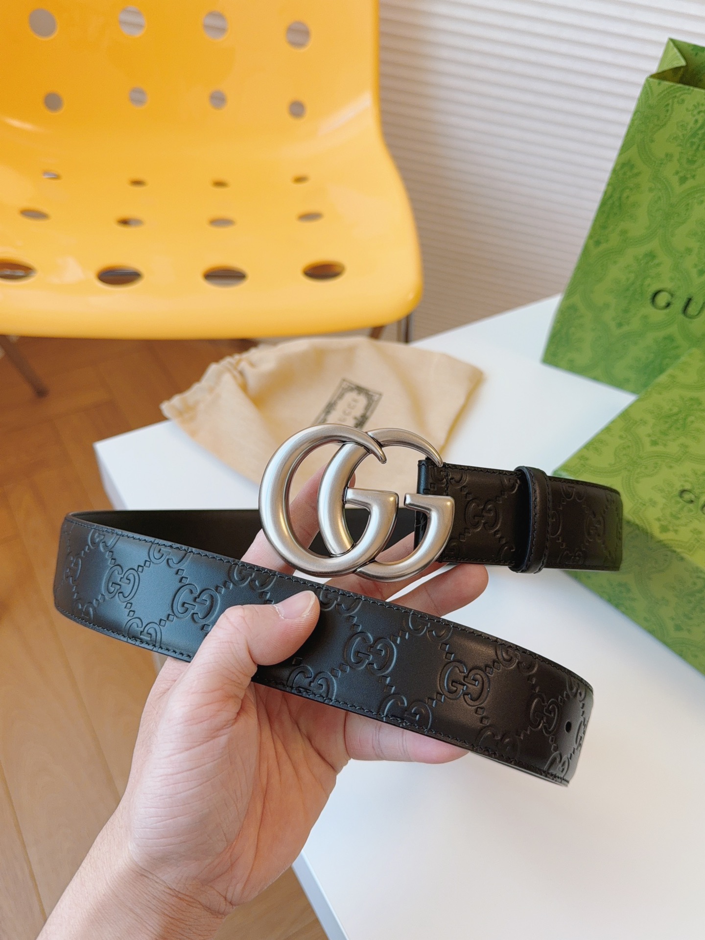 Gucci Leather Belt M