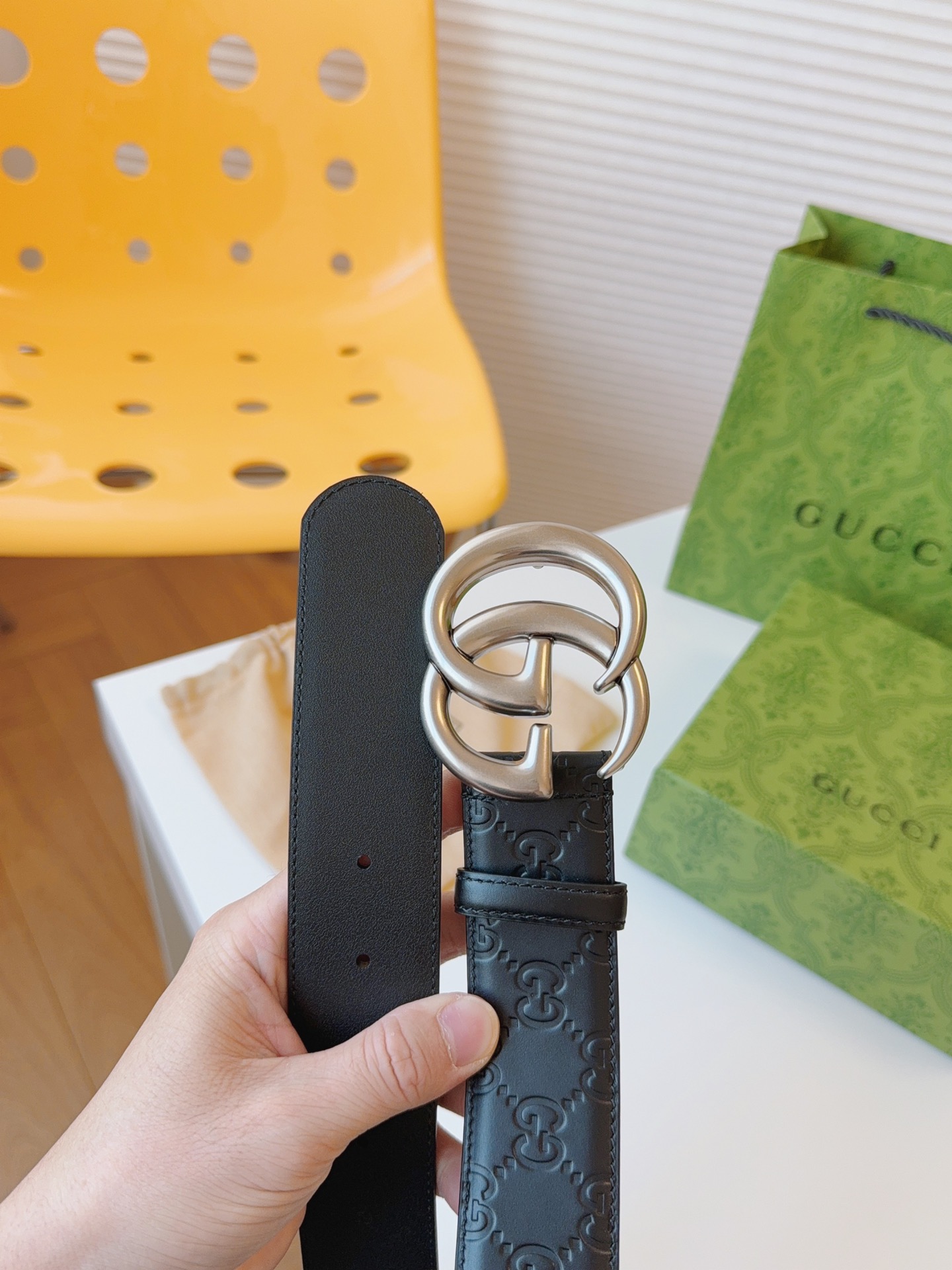 Gucci Leather Belt M