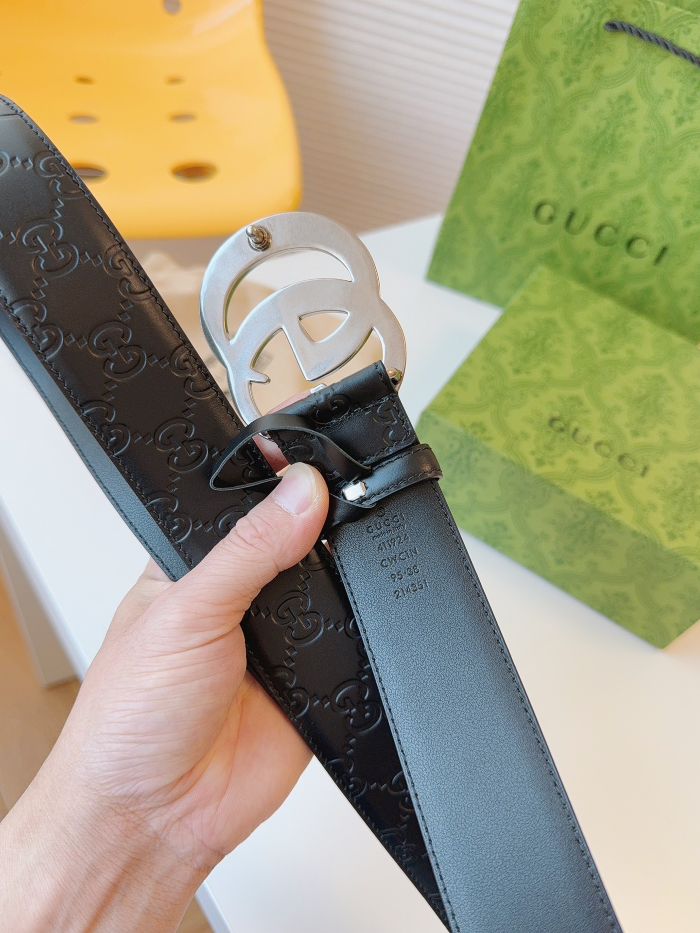 Gucci Leather Belt M