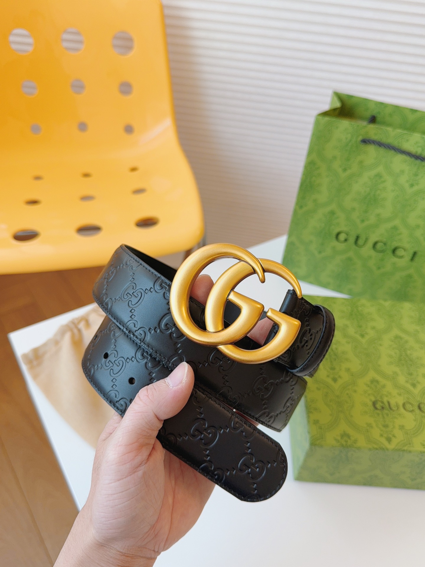 Gucci Leather Belt M