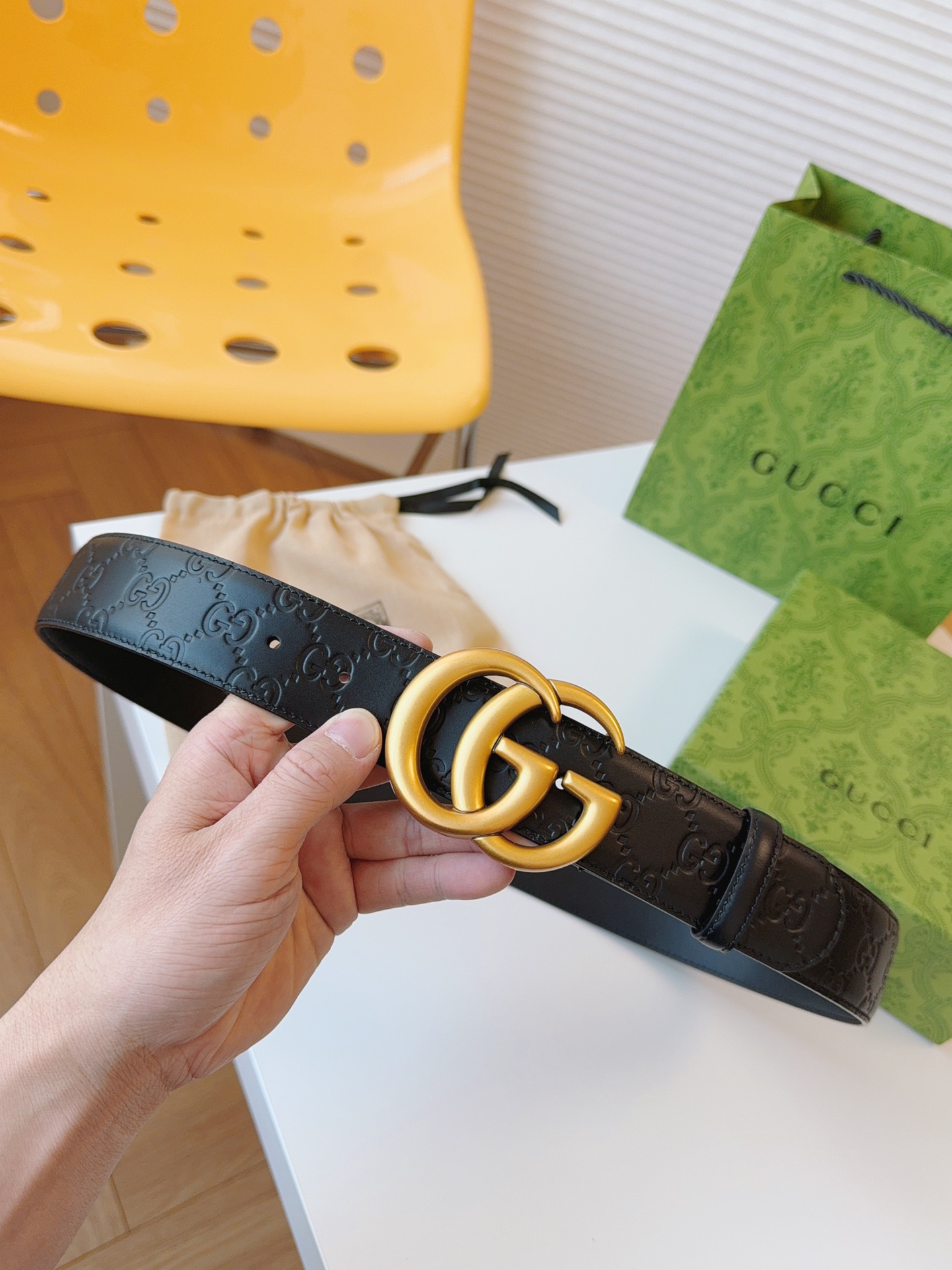 Gucci Leather Belt M