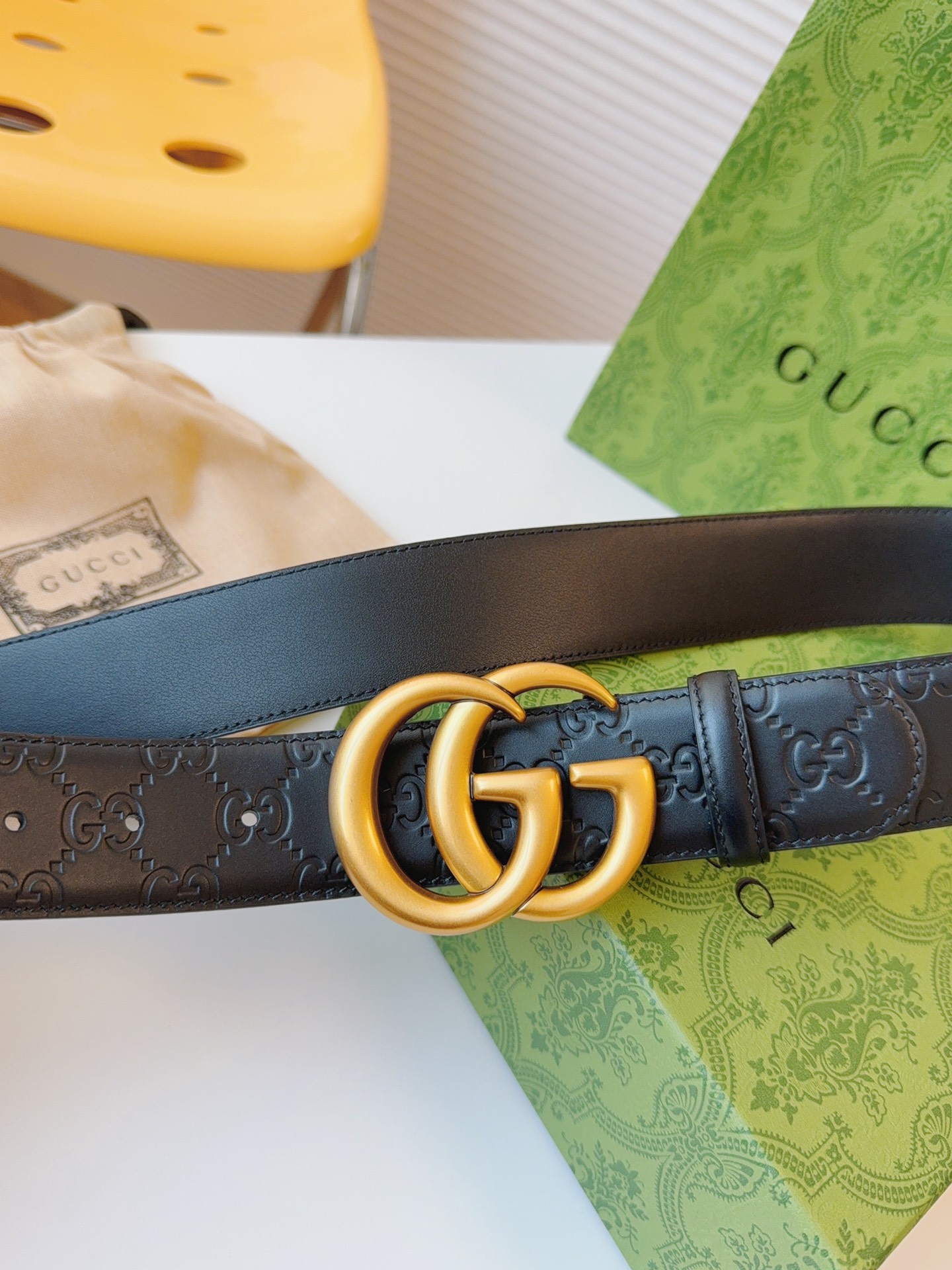 Gucci Leather Belt M