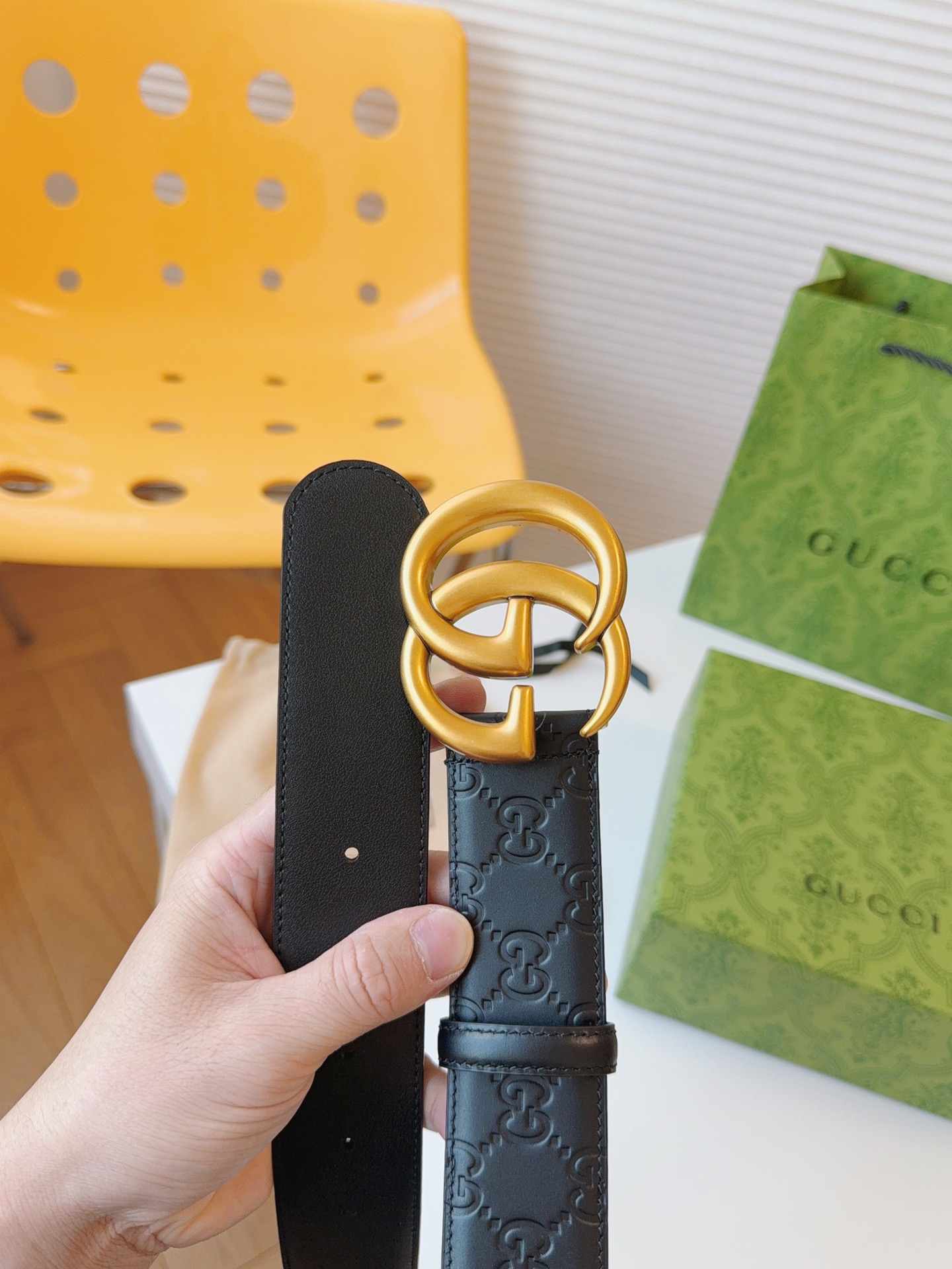 Gucci Leather Belt M