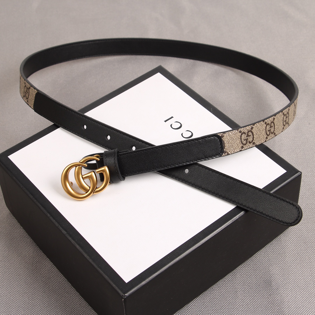 Gucci Basic Belt Top Grain Leather