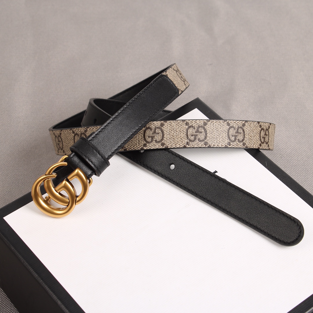Gucci Basic Belt Top Grain Leather