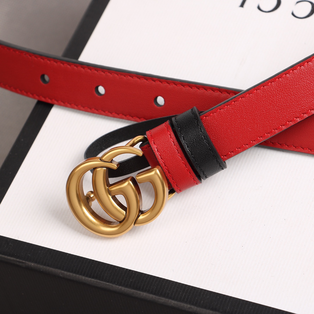 Gucci Basic Belt Top Grain Leather