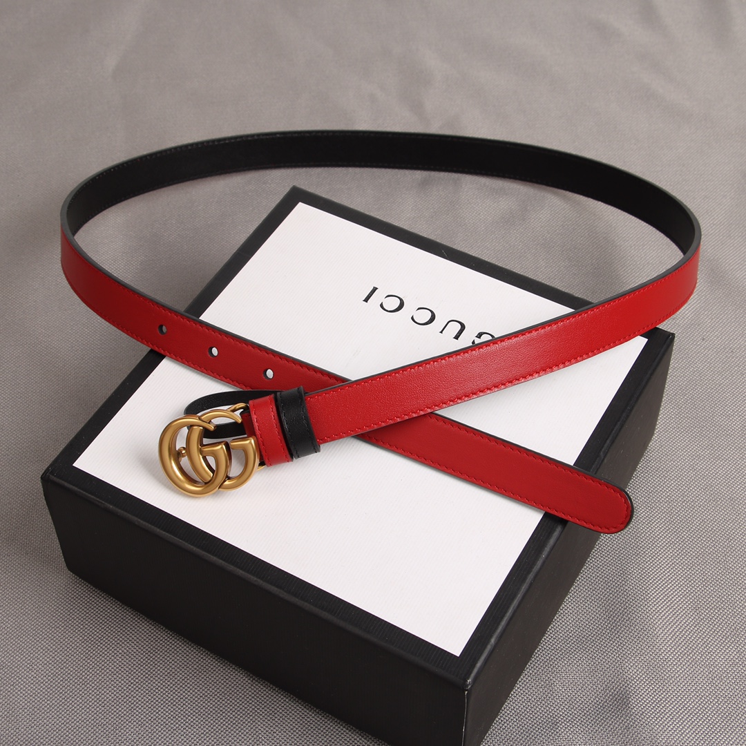 Gucci Basic Belt Top Grain Leather