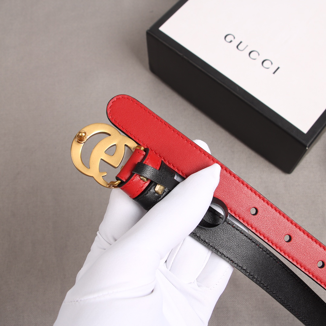 Gucci Basic Belt Top Grain Leather