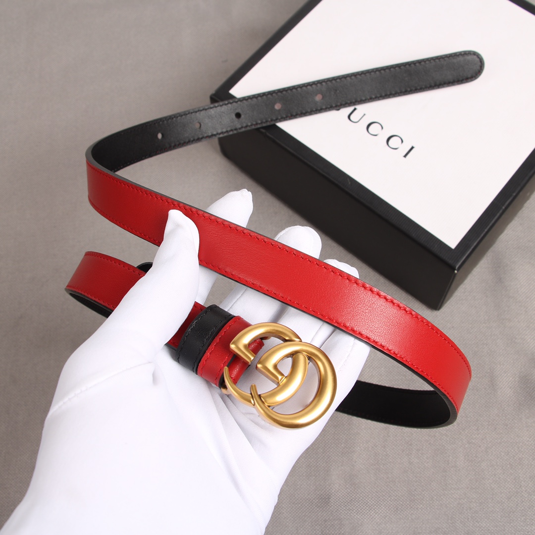 Gucci Basic Belt Top Grain Leather