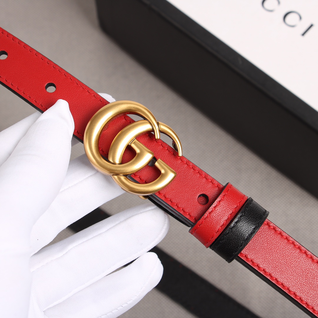Gucci Basic Belt Top Grain Leather